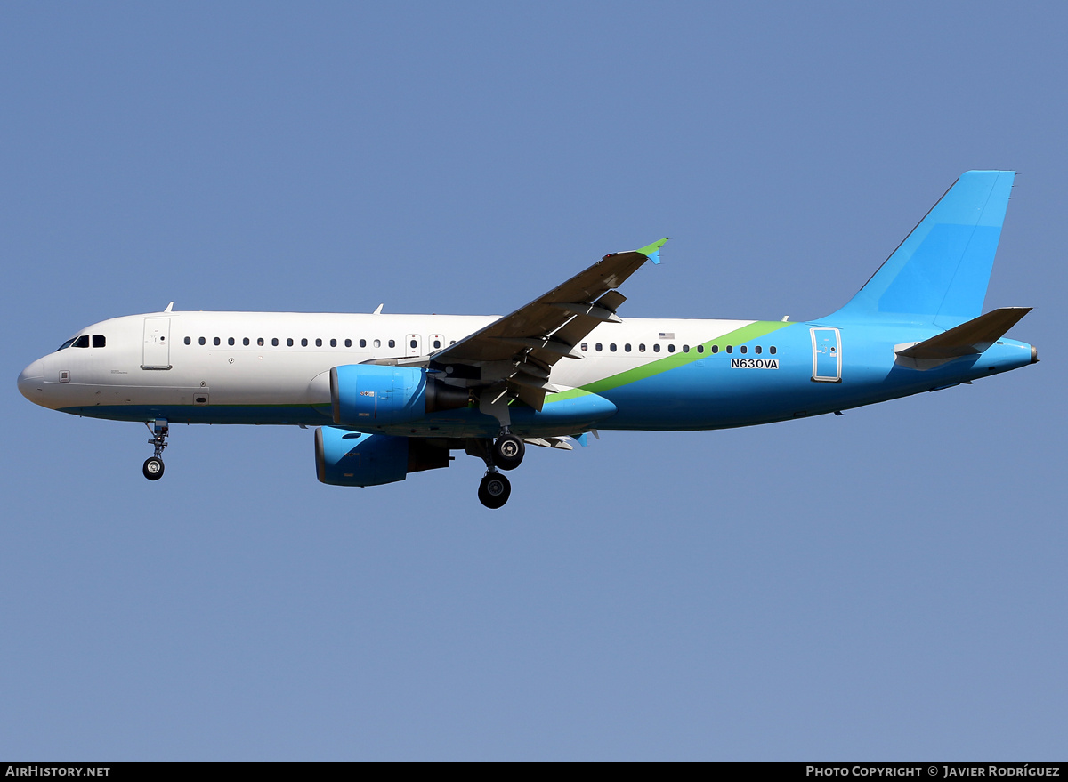 Aircraft Photo of N630VA | Airbus A320-214 | GlobalX | AirHistory.net #707389