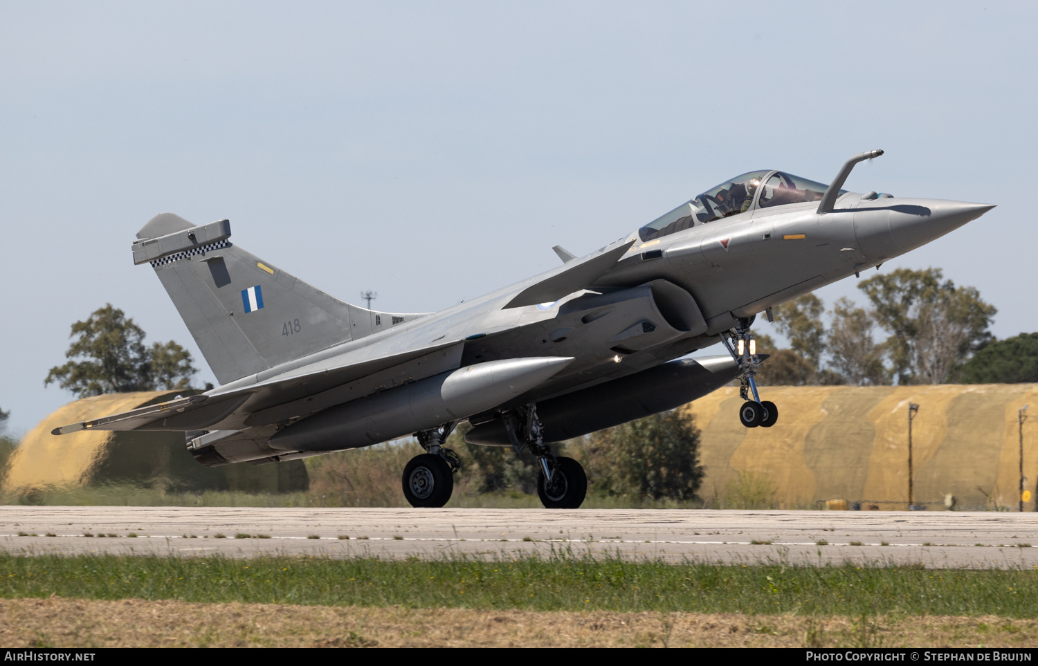 Aircraft Photo of 418 | Dassault Rafale EG | Greece - Air Force | AirHistory.net #707420