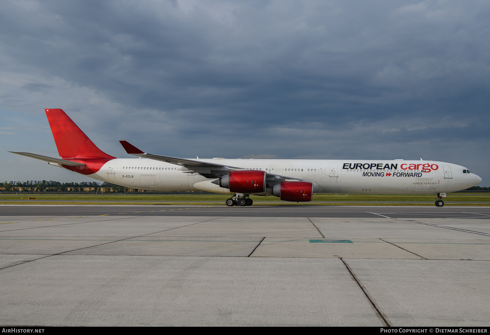 Aircraft Photo of G-ECLN | Airbus A340-642 | European Cargo | AirHistory.net #707421