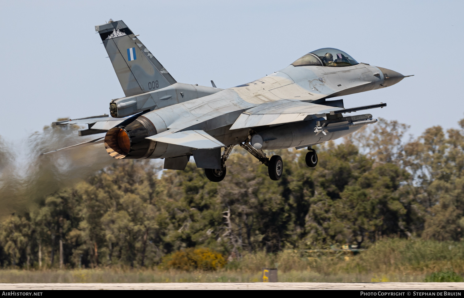 Aircraft Photo of 008 | Lockheed Martin F-16C Fighting Falcon | Greece - Air Force | AirHistory.net #707426