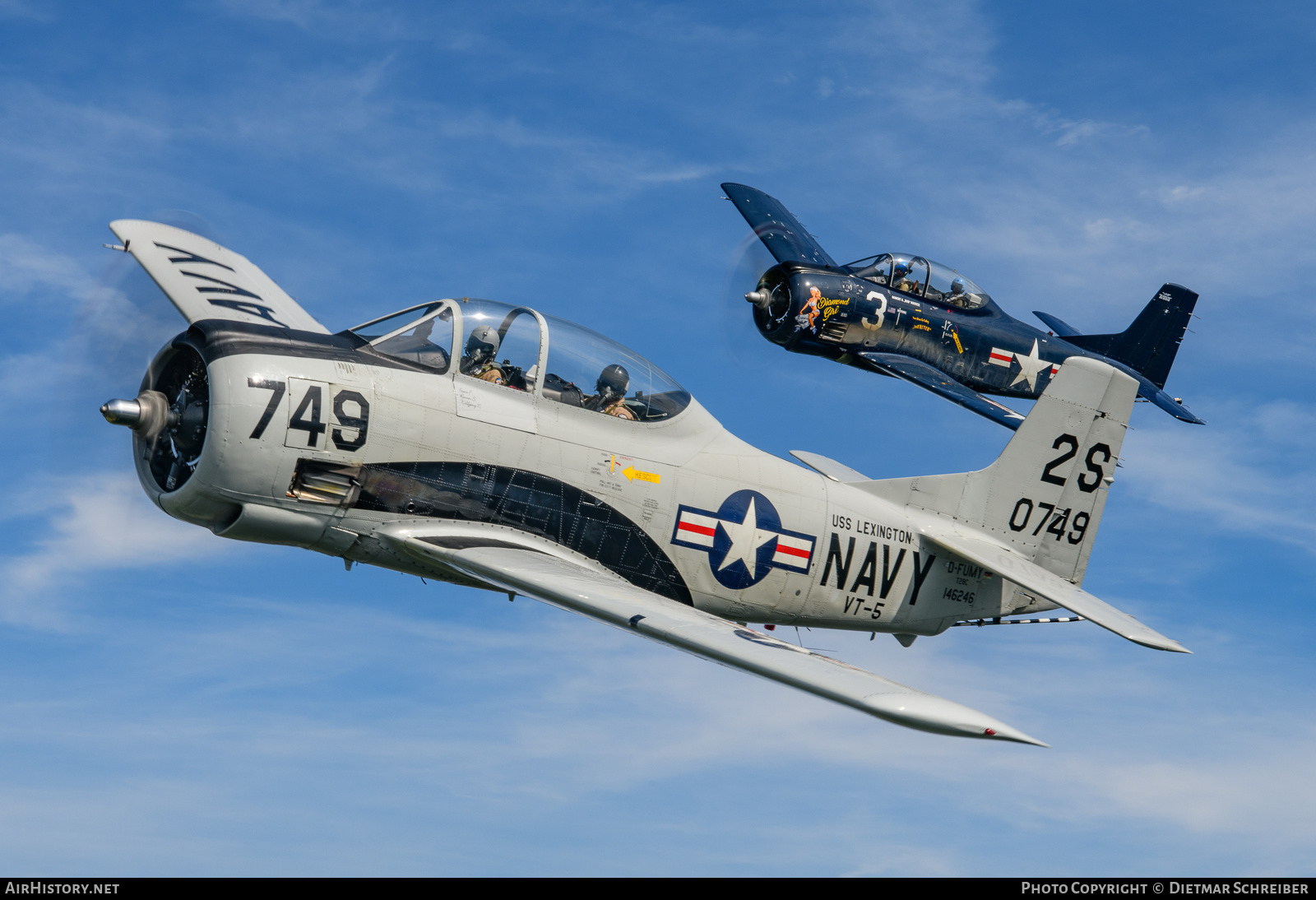 Aircraft Photo of D-FUMY / 146246 | North American T-28C Trojan | USA - Navy | AirHistory.net #707430
