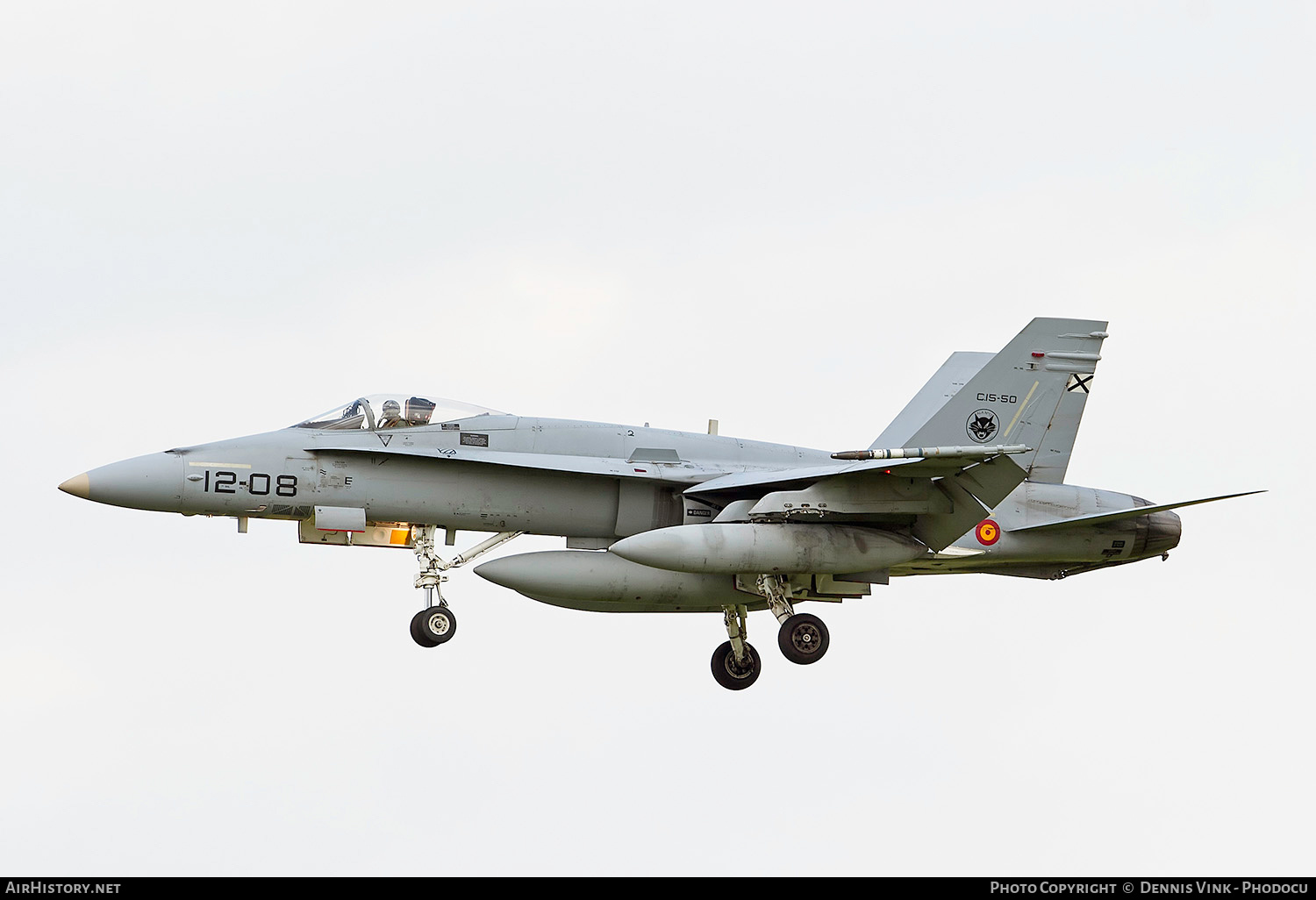 Aircraft Photo of C.15-50 | McDonnell Douglas EF-18A+ Hornet | Spain - Air Force | AirHistory.net #707433