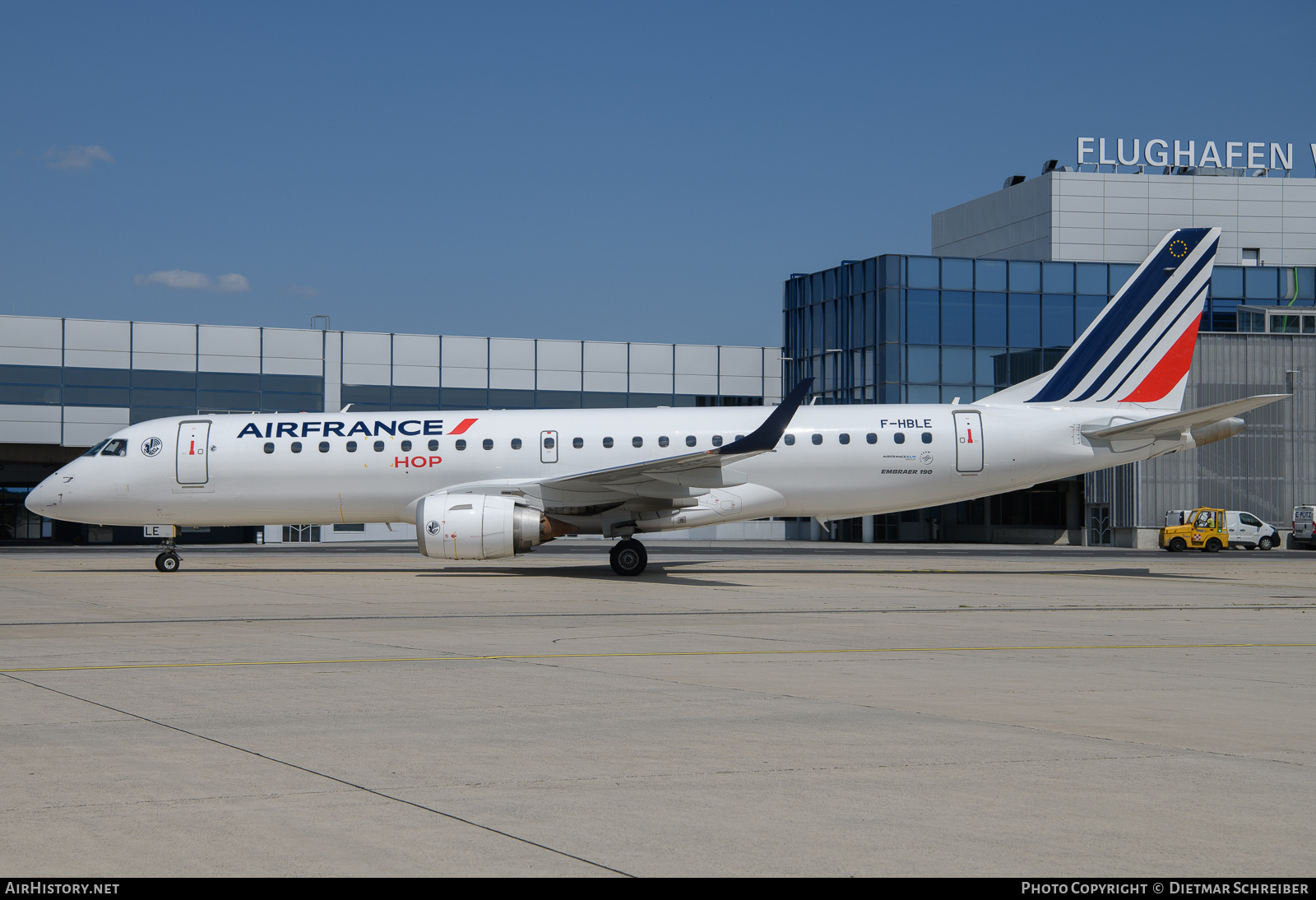 Aircraft Photo of F-HBLE | Embraer 190LR (ERJ-190-100LR) | Air France | AirHistory.net #707445