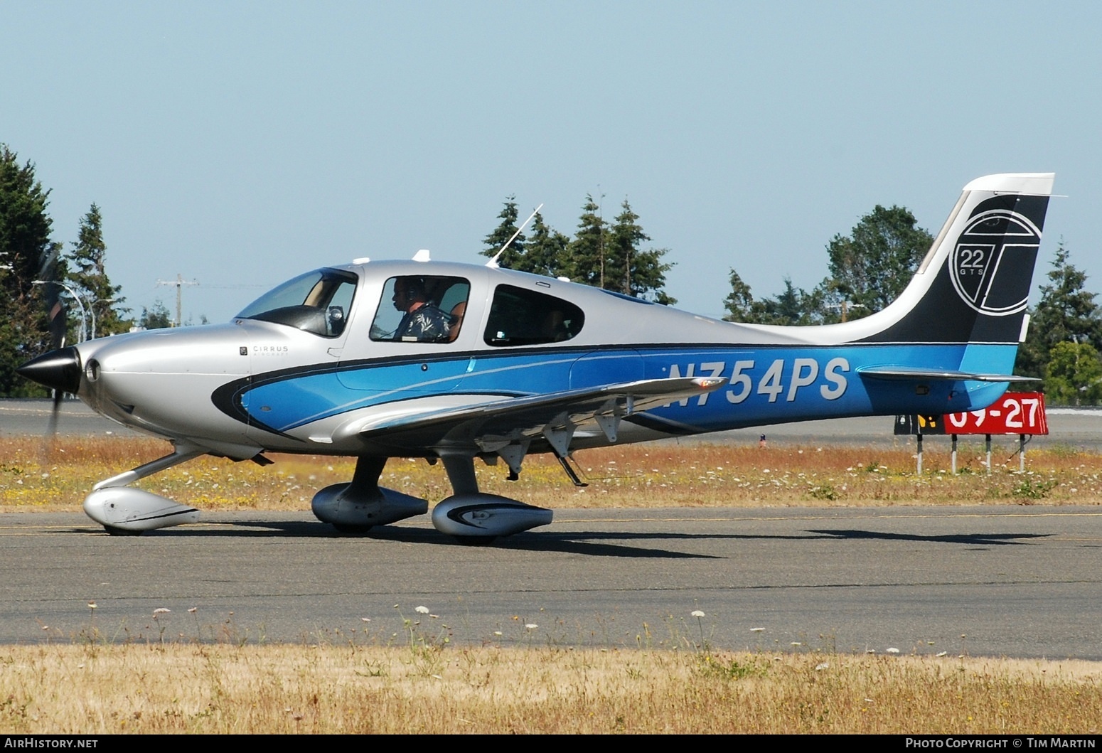 Aircraft Photo of N754PS | Cirrus SR-22T G5-GTS | AirHistory.net #707490