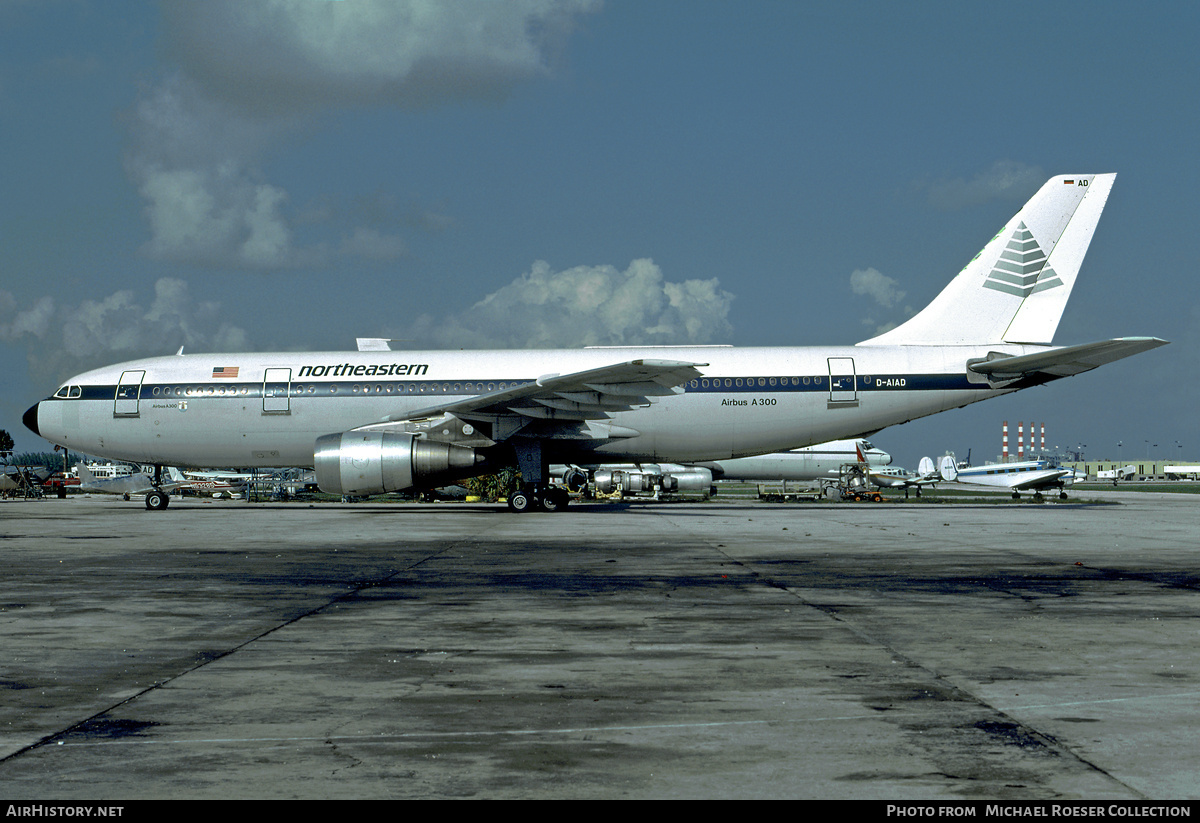 Aircraft Photo of D-AIAD | Airbus A300B2-1C | Northeastern International Airways | AirHistory.net #707513