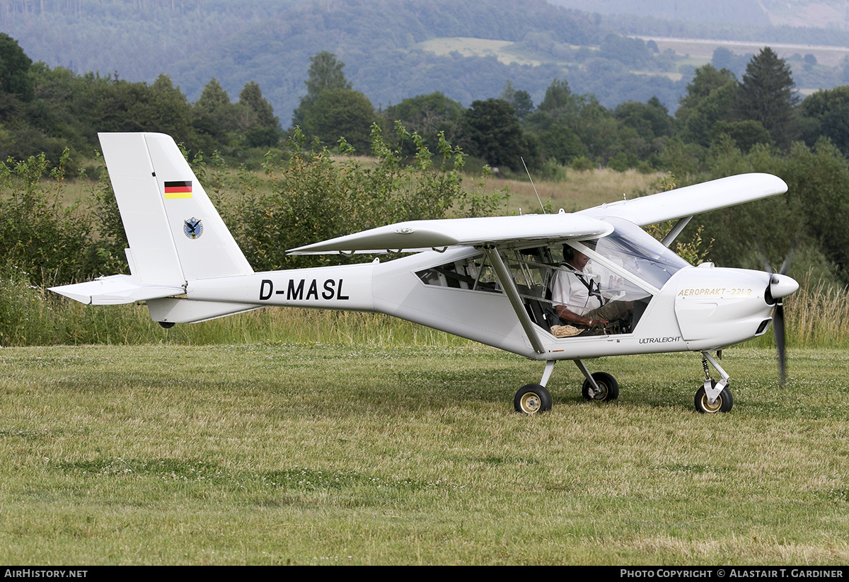 Aircraft Photo of D-MASL | Aeroprakt A22L2 Foxbat | Aeroclub Arnstadt | AirHistory.net #707525