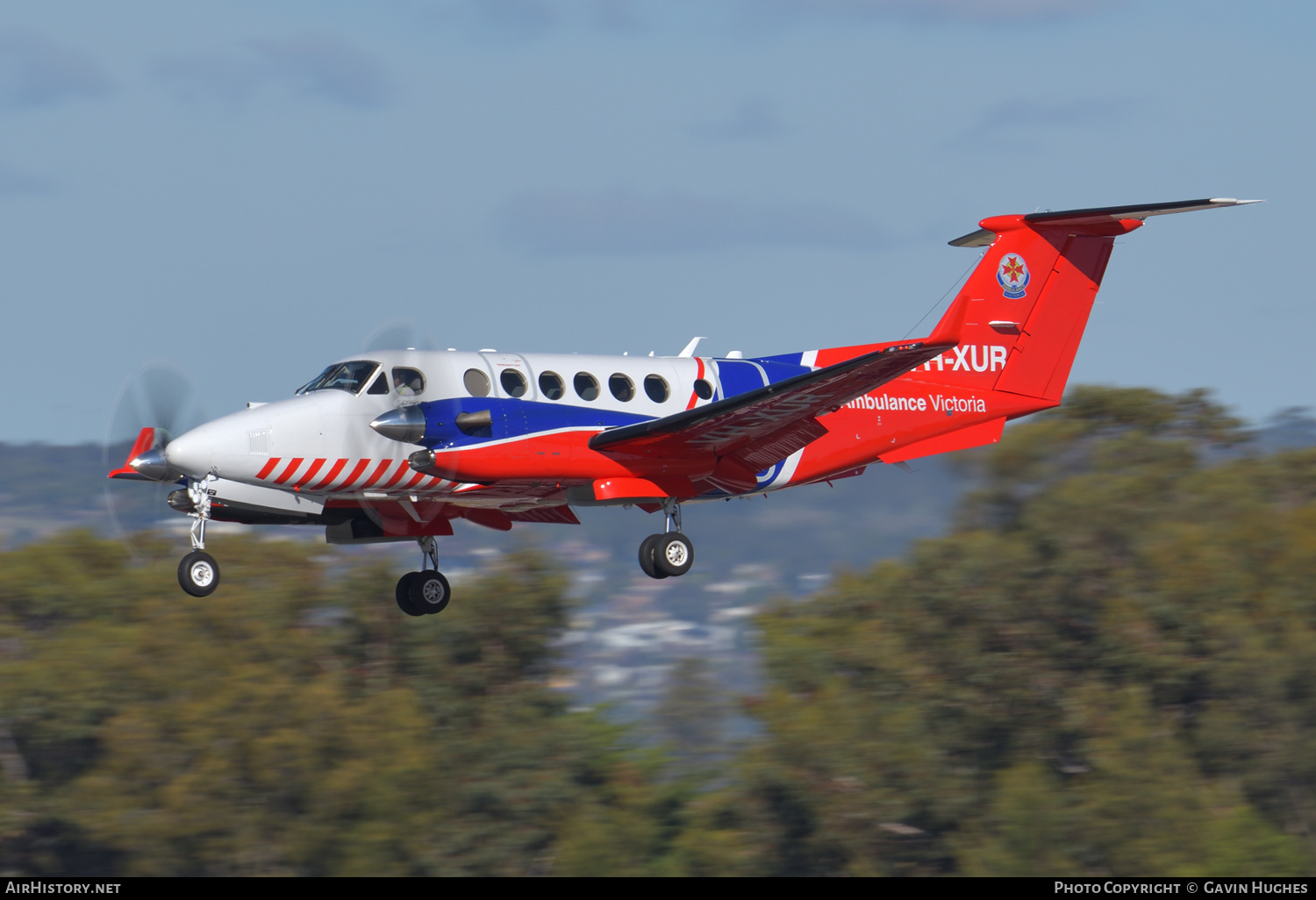 Aircraft Photo of VH-XUR | Beechcraft B300 King Air 360 | Ambulance Victoria | AirHistory.net #707531