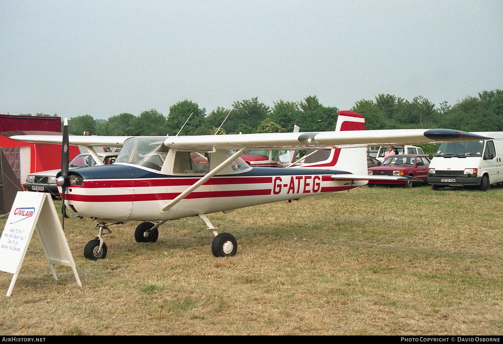 Aircraft Photo of G-ATEG | Cessna 150E | AirHistory.net #707561