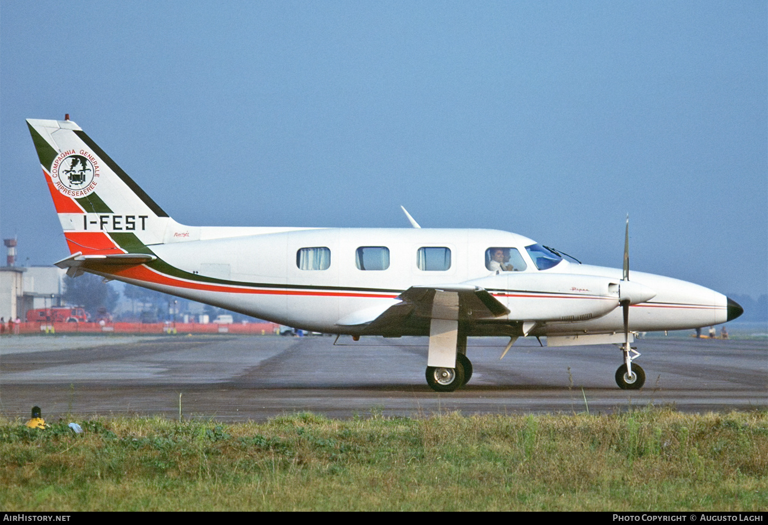 Aircraft Photo of I-FEST | Piper PA-31P Pressurized Navajo | Compagnia Generale Ripreseaeree | AirHistory.net #707562