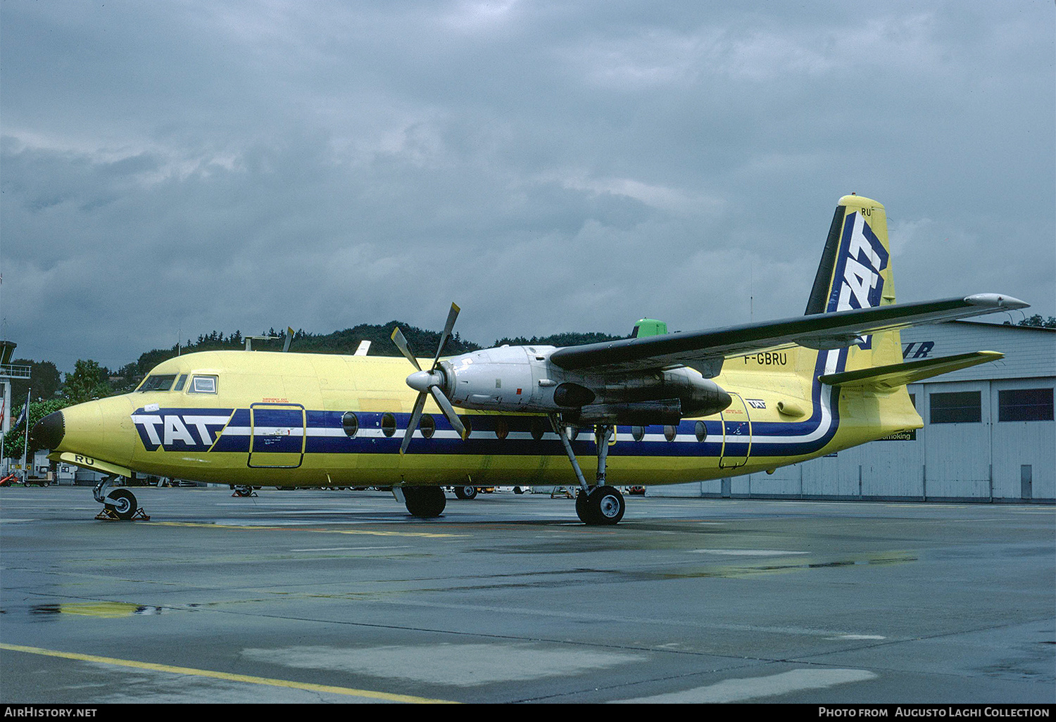 Aircraft Photo of F-GBRU | Fairchild F-27A | TAT - Touraine Air Transport | AirHistory.net #707578