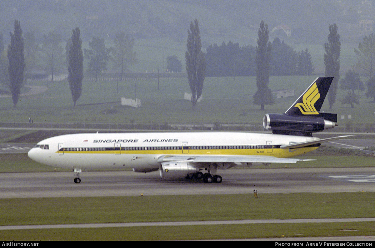 Aircraft Photo of 9V-SDE | McDonnell Douglas DC-10-30 | Singapore Airlines | AirHistory.net #707585