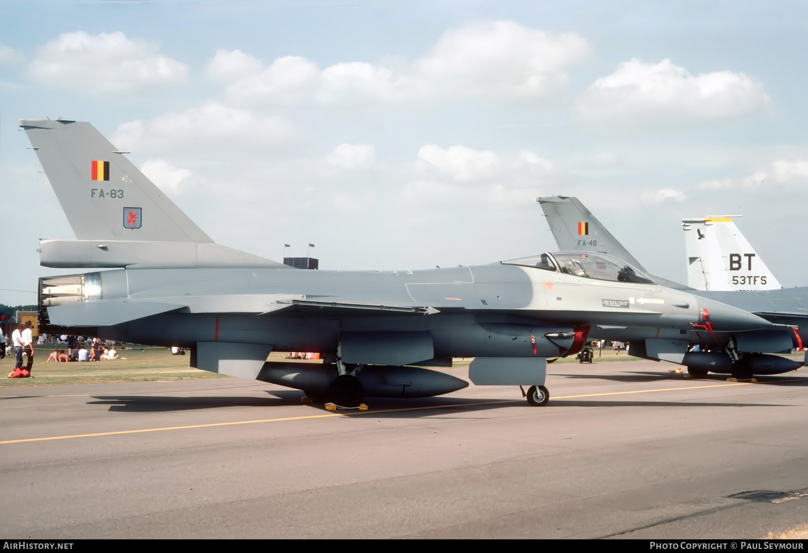Aircraft Photo of FA-83 | General Dynamics F-16A Fighting Falcon | Belgium - Air Force | AirHistory.net #707604