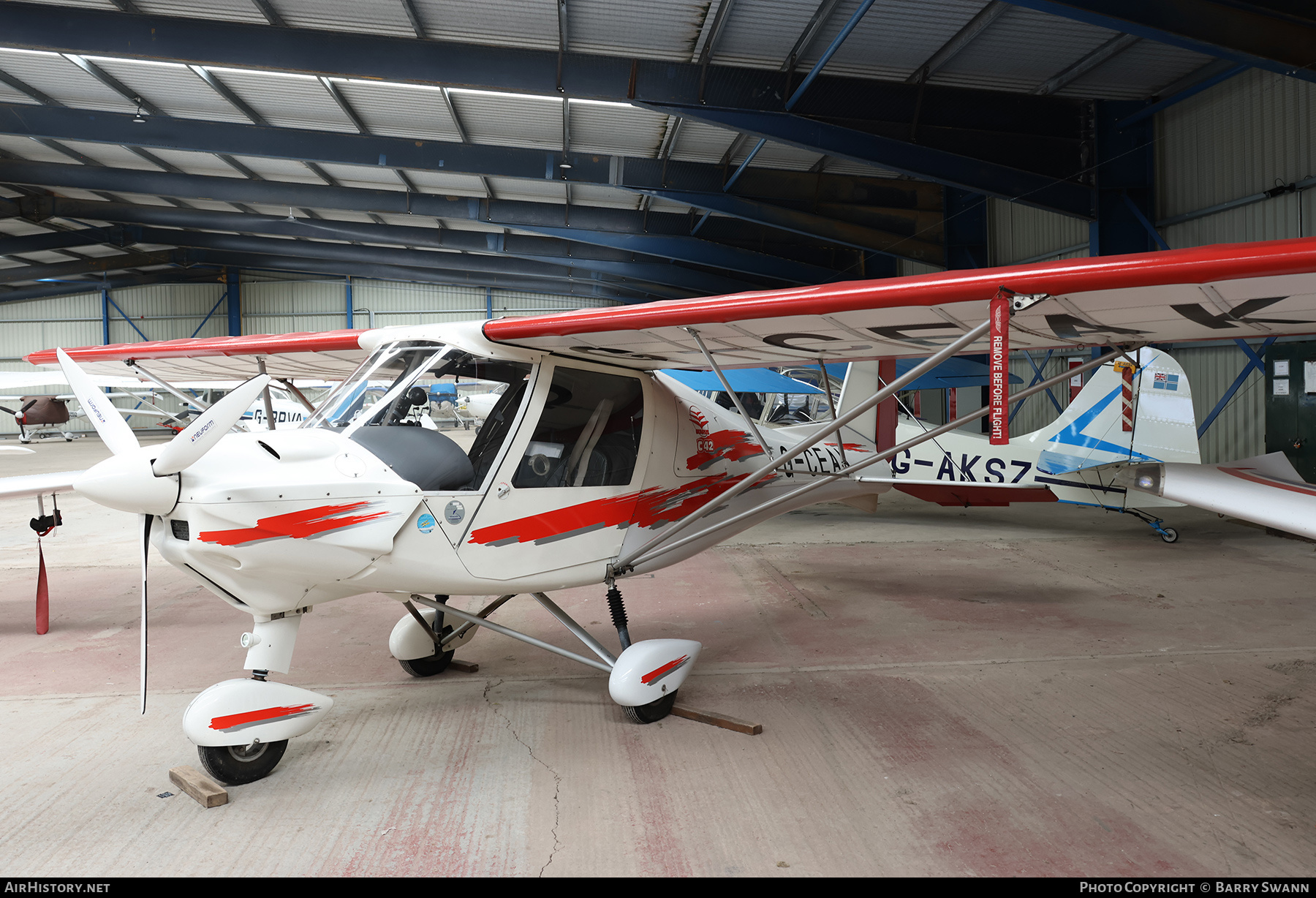 Aircraft Photo of G-CEAK | Comco Ikarus C42-FB80 | AirHistory.net #707616