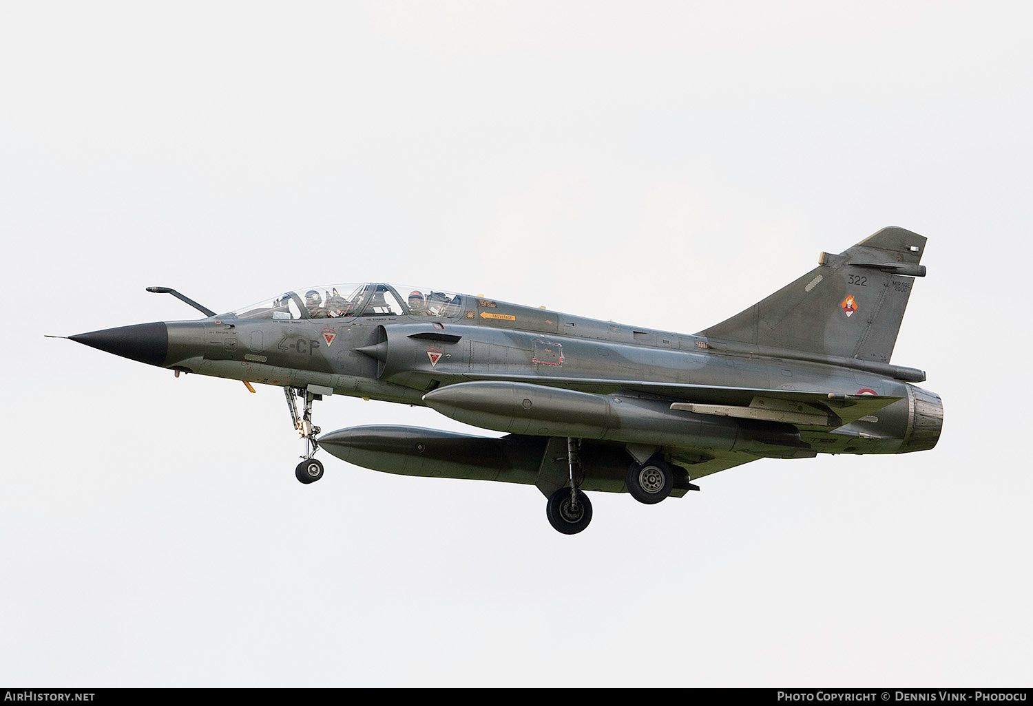 Aircraft Photo of 322 | Dassault Mirage 2000N | France - Air Force | AirHistory.net #707648