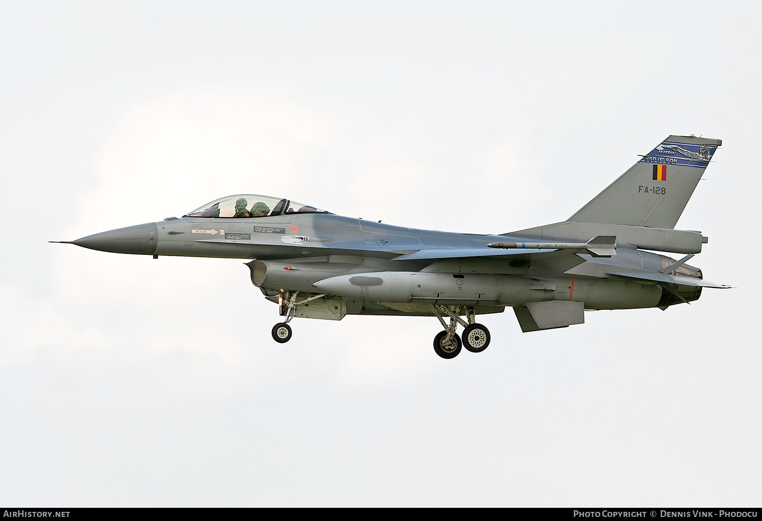 Aircraft Photo of FA-128 | General Dynamics F-16AM Fighting Falcon | Belgium - Air Force | AirHistory.net #707653