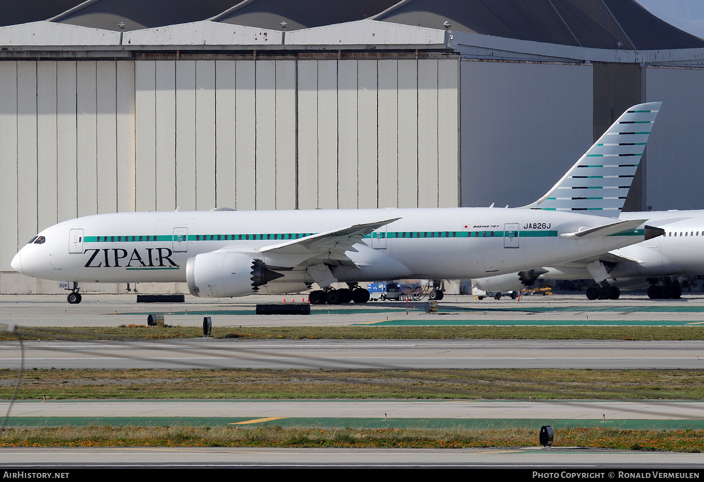 Aircraft Photo of JA826J | Boeing 787-8 Dreamliner | ZipAir | AirHistory.net #707661