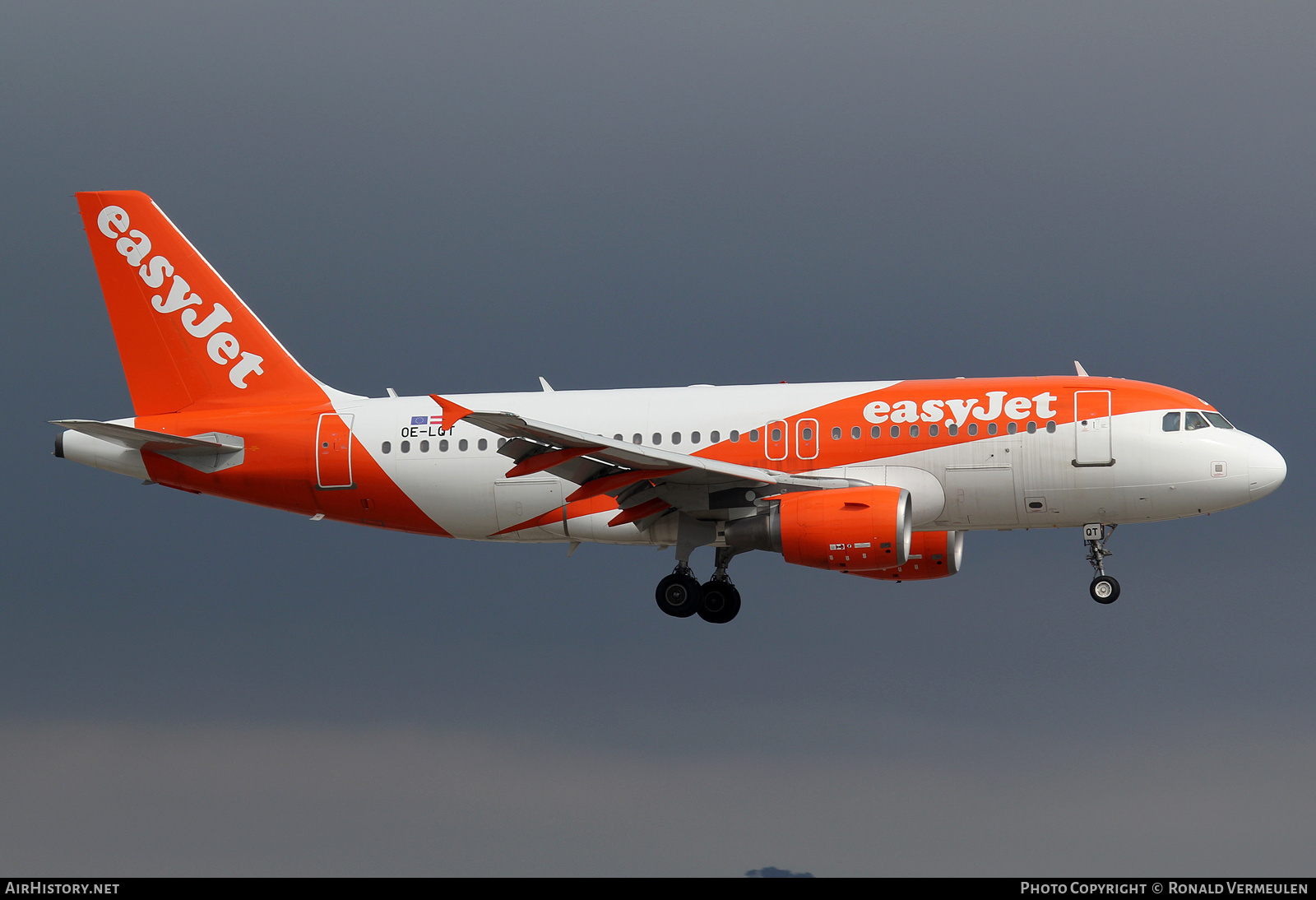 Aircraft Photo of OE-LQT | Airbus A319-111 | EasyJet | AirHistory.net #707667