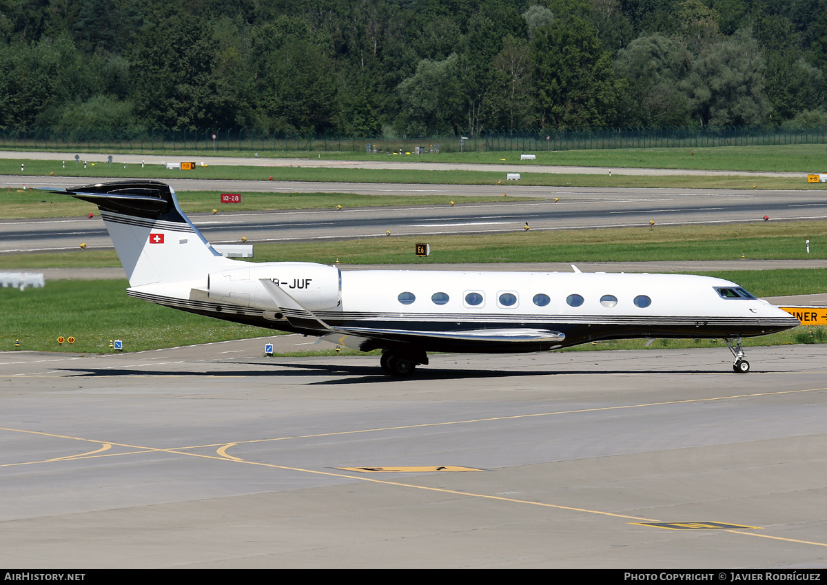 Aircraft Photo of HB-JUF | Gulfstream Aerospace G650 (G-VI) | AirHistory.net #707708