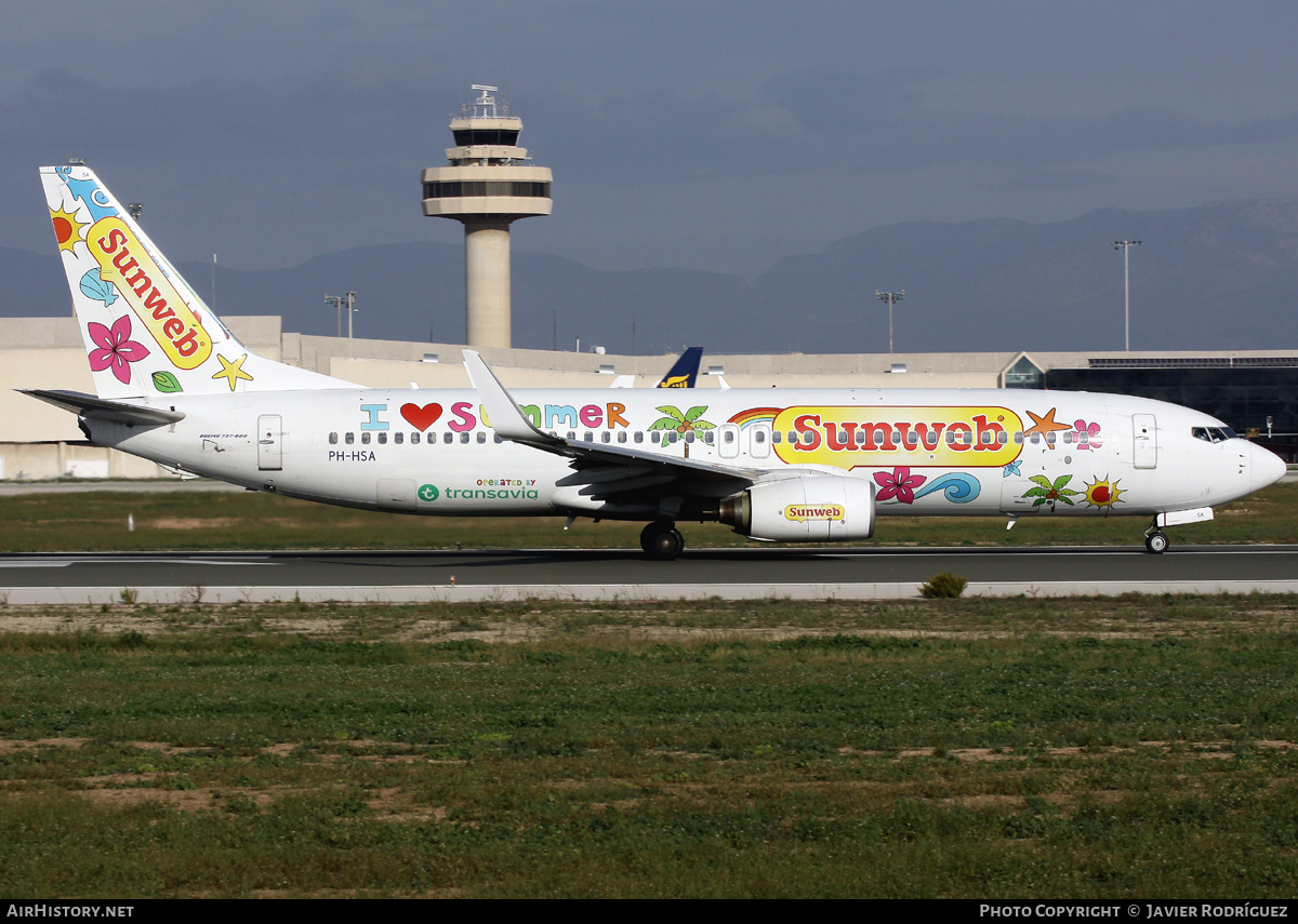 Aircraft Photo of PH-HSA | Boeing 737-8K2 | Transavia | AirHistory.net #707714