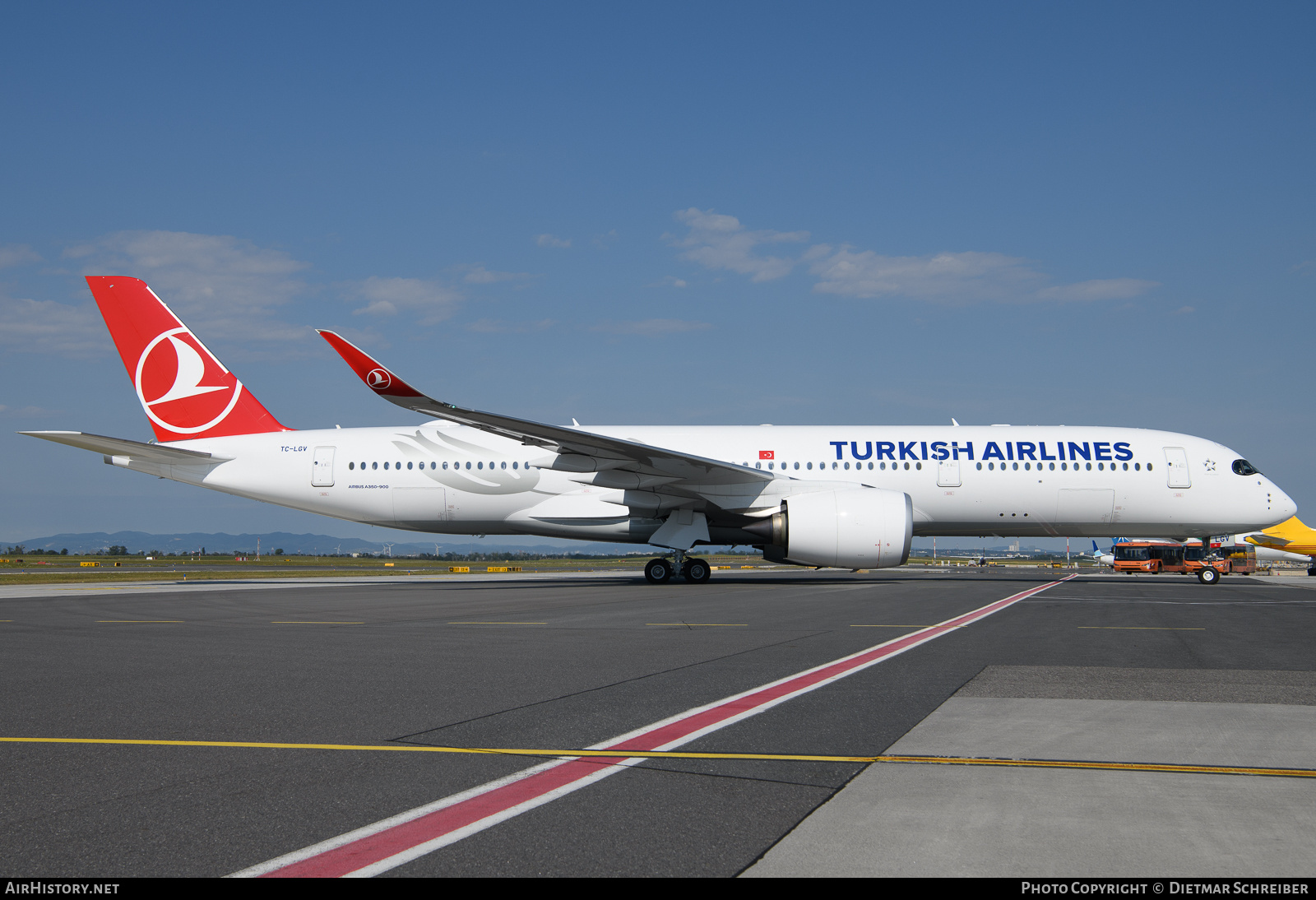 Aircraft Photo of TC-LGV | Airbus A350-941 | Turkish Airlines | AirHistory.net #707755