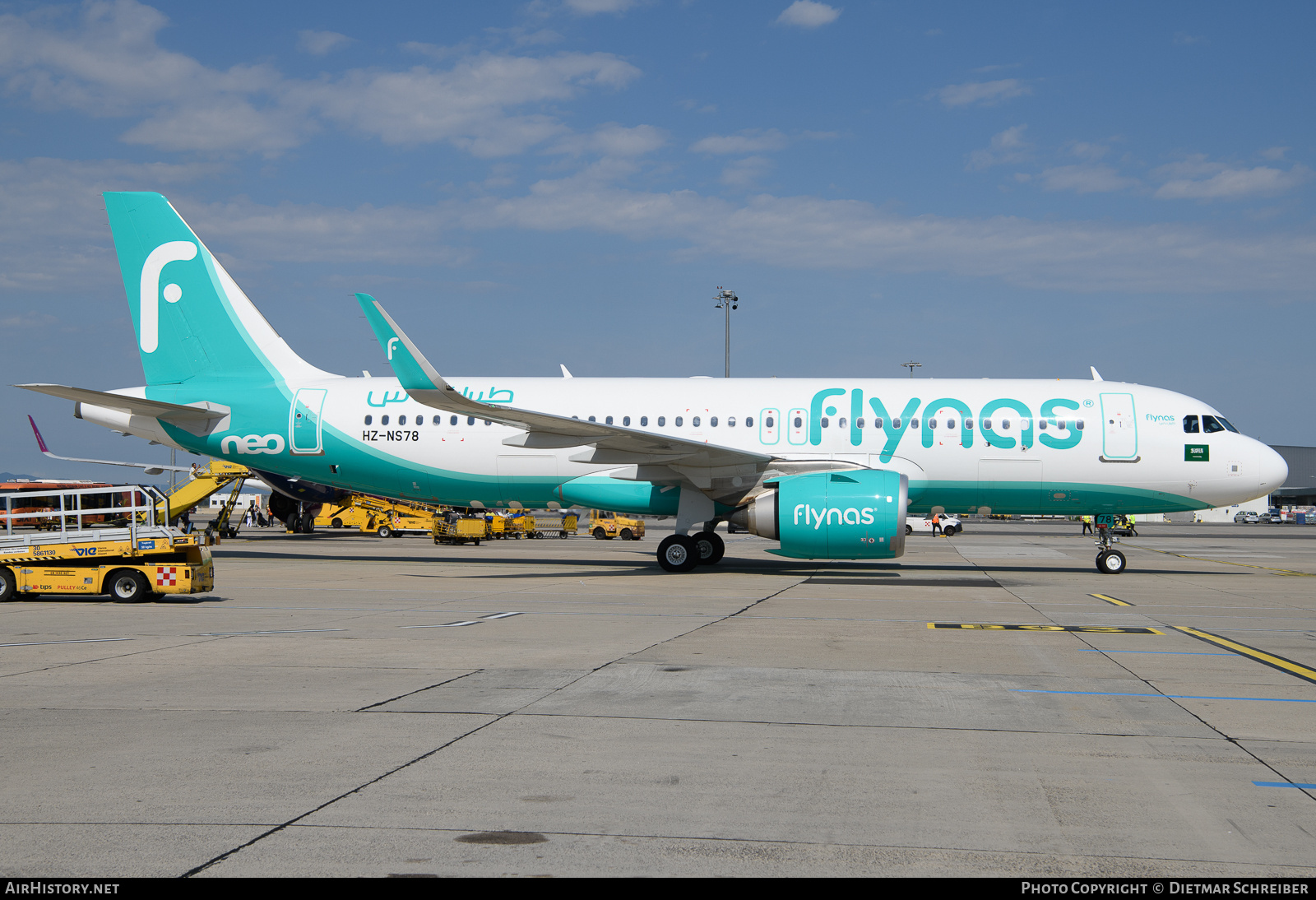 Aircraft Photo of HZ-NS78 | Airbus A320-251N | Flynas | AirHistory.net #707760