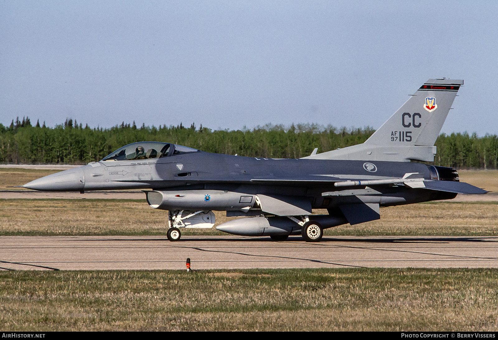Aircraft Photo of 97-0115 / AF97115 | General Dynamics F-16C Fighting Falcon | USA - Air Force | AirHistory.net #707764