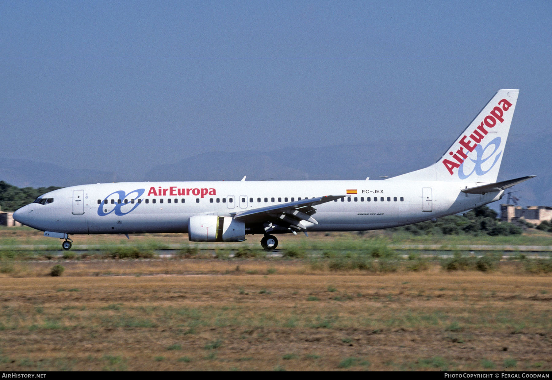 Aircraft Photo of EC-JEX | Boeing 737-86N | Air Europa | AirHistory.net #707766