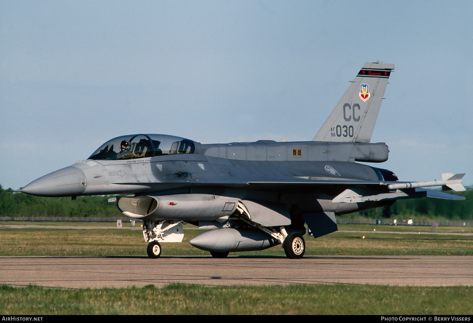Aircraft Photo of 96-5030 / AF96030 | General Dynamics F-16D Fighting Falcon | USA - Air Force | AirHistory.net #707767