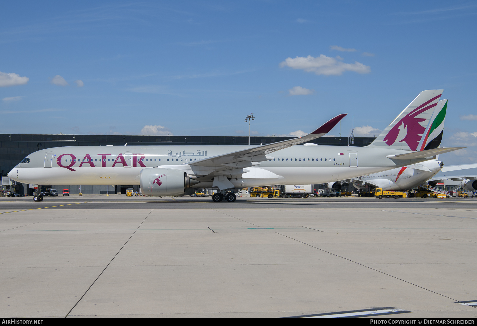 Aircraft Photo of A7-ALE | Airbus A350-941 | Qatar Airways | AirHistory.net #707768