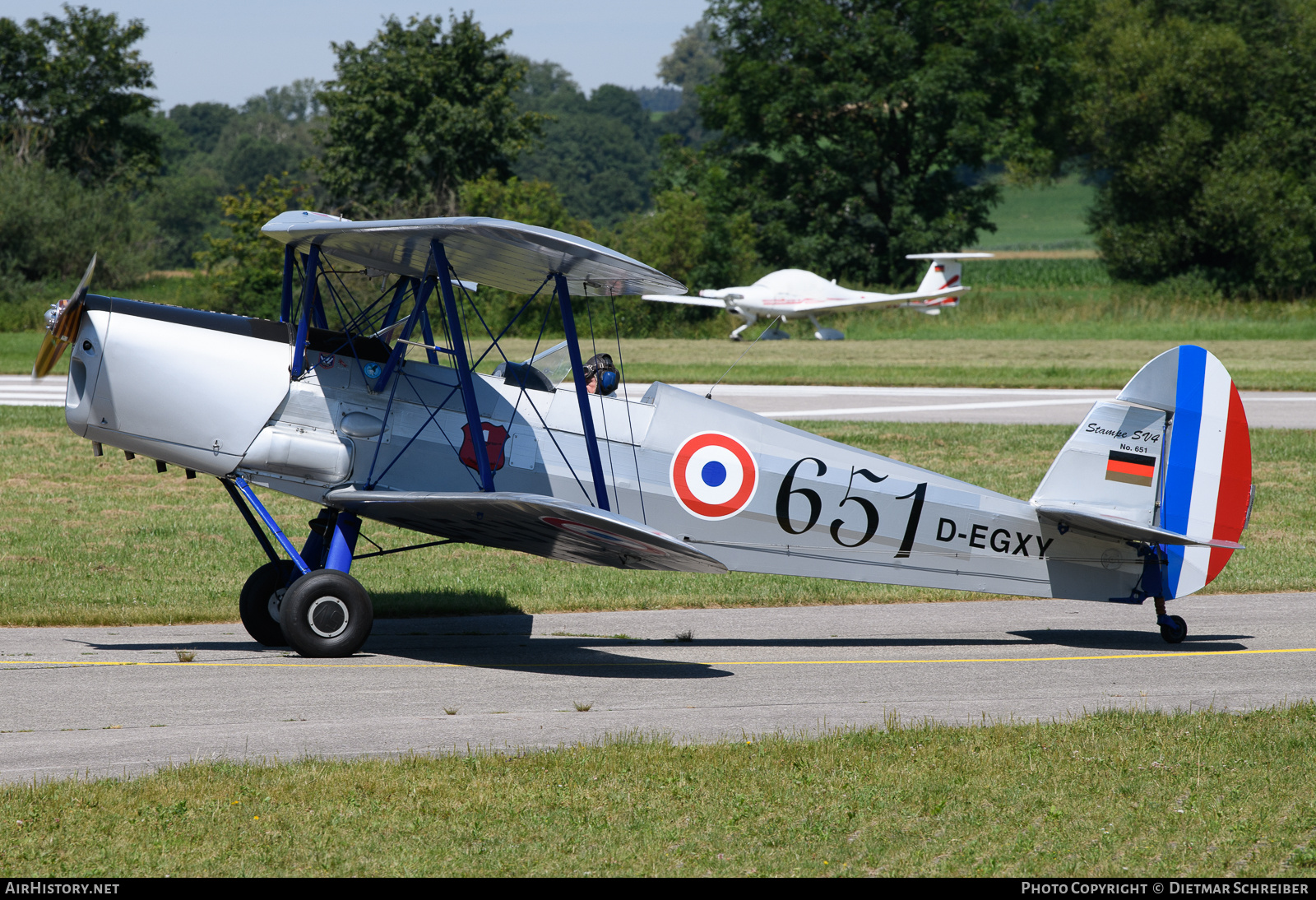 Aircraft Photo of D-EGXY / 651 | Stampe-Vertongen SV-4A | France - Air Force | AirHistory.net #707770