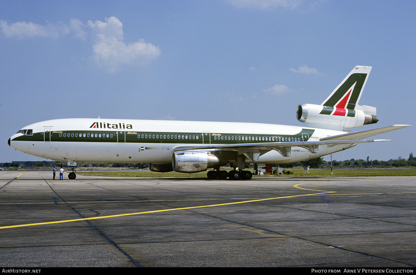Aircraft Photo of I-DYND | McDonnell Douglas DC-10-30 | Alitalia | AirHistory.net #707783