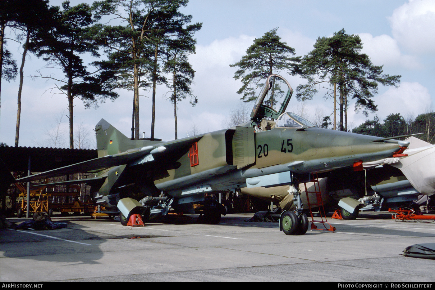 Aircraft Photo of 2045 | Mikoyan-Gurevich MiG-23BN | Germany - Air Force | AirHistory.net #707793