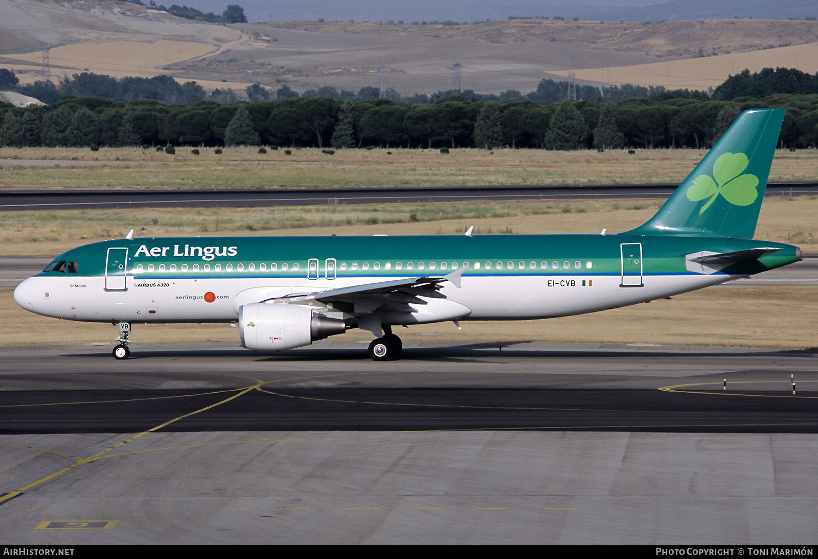 Aircraft Photo of EI-CVB | Airbus A320-214 | Aer Lingus | AirHistory.net #707809