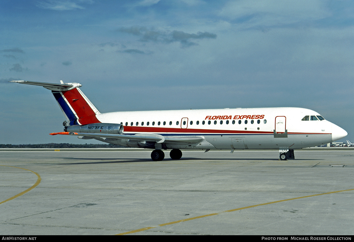 Aircraft Photo of N173FE | BAC 111-401AK One-Eleven | Florida Express | AirHistory.net #707812