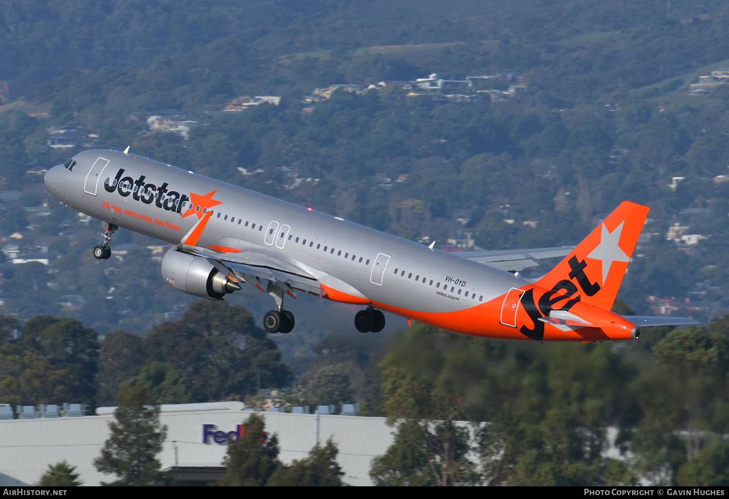 Aircraft Photo of VH-OYD | Airbus A321-251NX | Jetstar Airways | AirHistory.net #707819