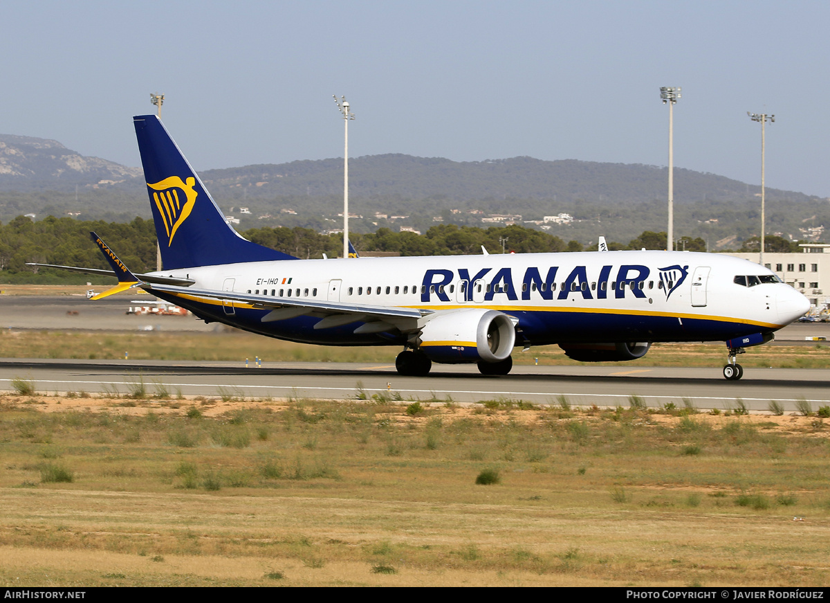 Aircraft Photo of EI-IHO | Boeing 737-8200 Max 200 | Ryanair | AirHistory.net #707827