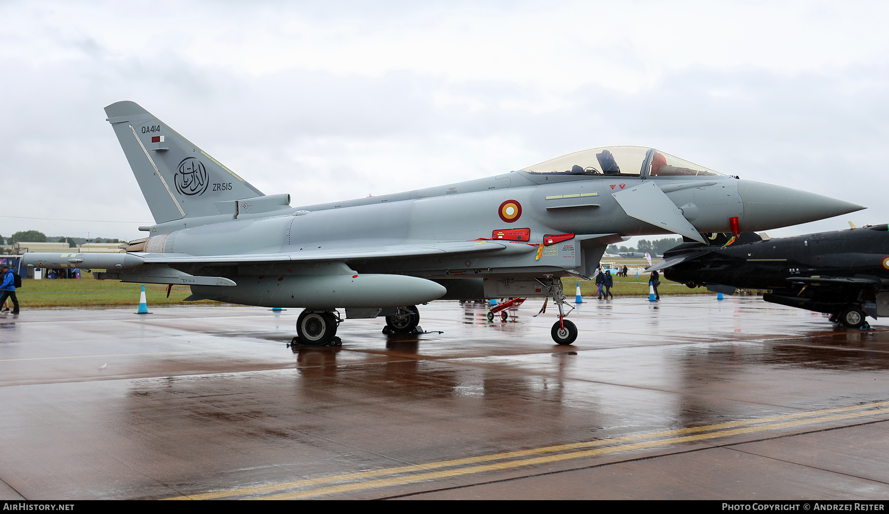 Aircraft Photo of QA414 / ZR515 | Eurofighter EF-2000 Typhoon | Qatar - Air Force | AirHistory.net #707833