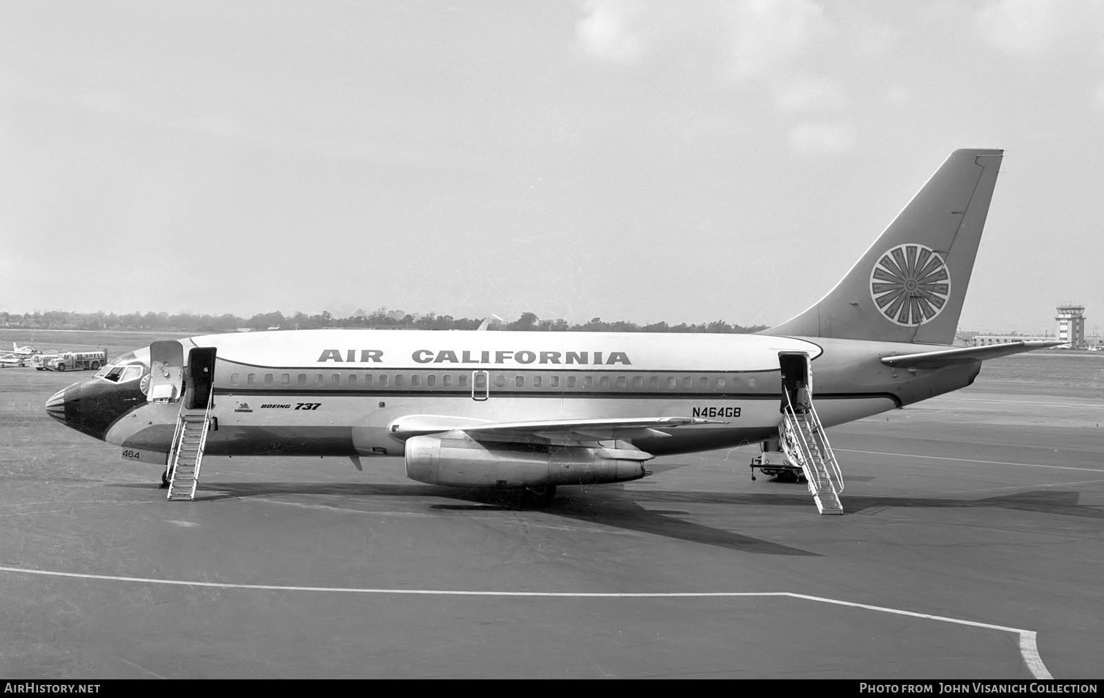 Aircraft Photo of N464GB | Boeing 737-293 | Air California | AirHistory.net #707836