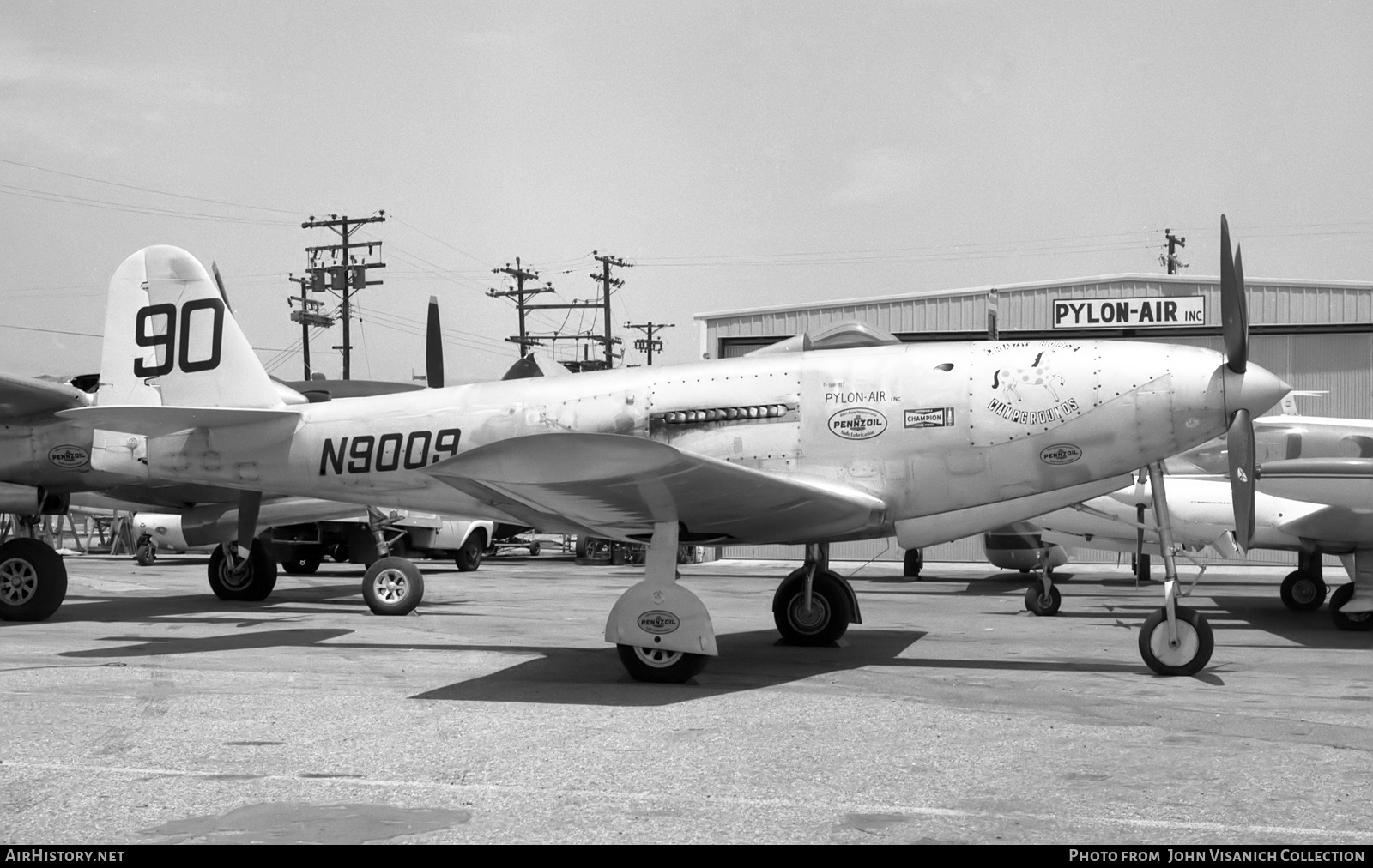 Aircraft Photo of N9009 | Bell P-63C Kingcobra | Pylon Air | AirHistory.net #707840