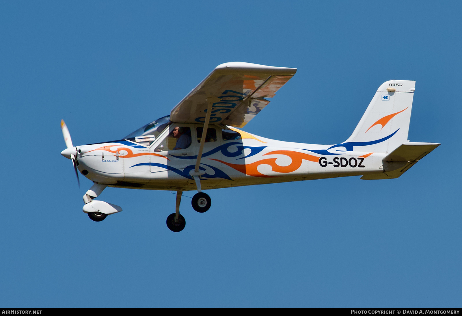 Aircraft Photo of G-SDOZ | Tecnam P-92EA Echo Super | AirHistory.net #707851