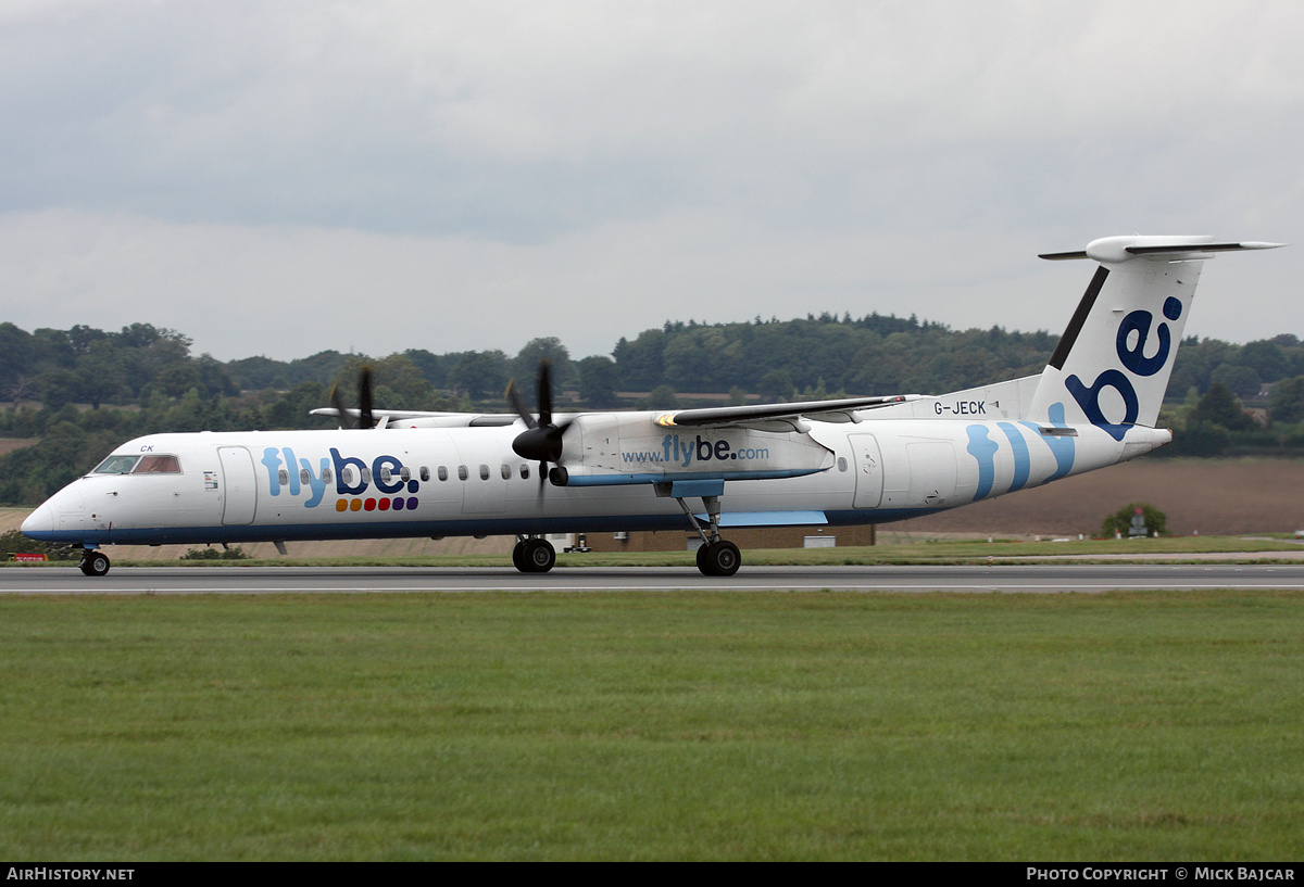 Aircraft Photo of G-JECK | Bombardier DHC-8-402 Dash 8 | Flybe | AirHistory.net #707869