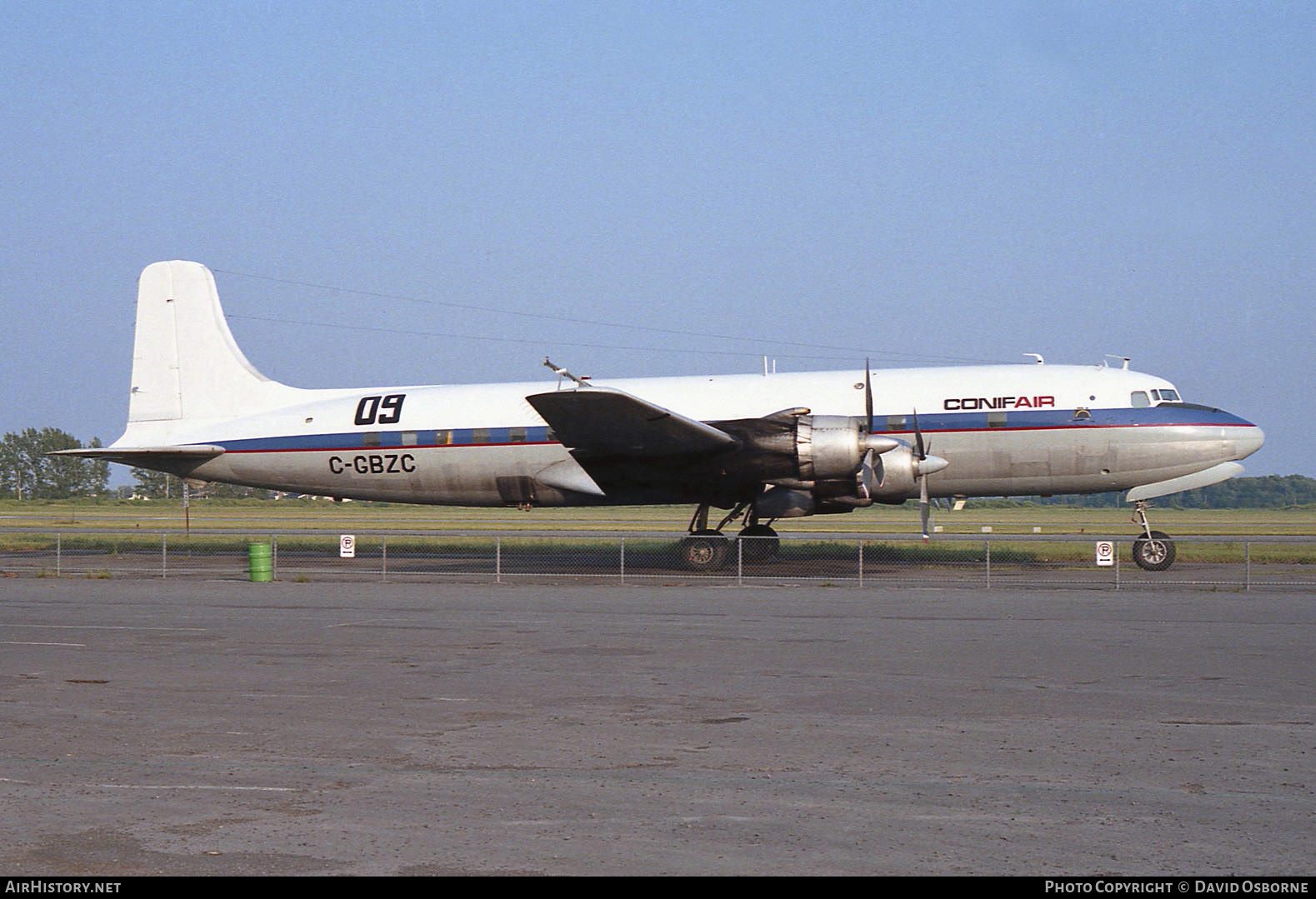 Aircraft Photo of C-GBZC | Douglas DC-6A/B | Conifair Aviation | AirHistory.net #707878
