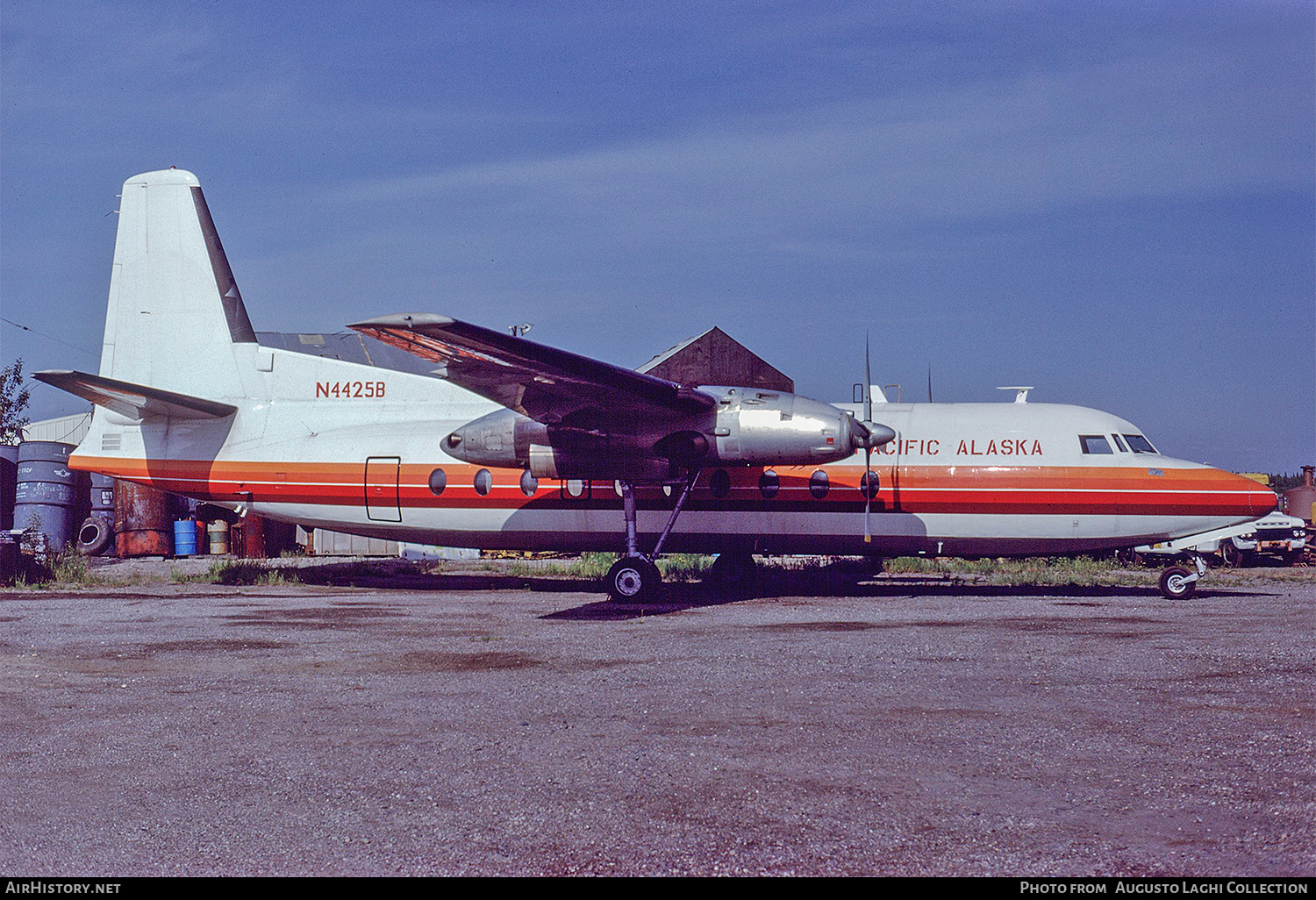 Aircraft Photo of N4425B | Fairchild F-27F | Pacific Alaska Airlines | AirHistory.net #707887