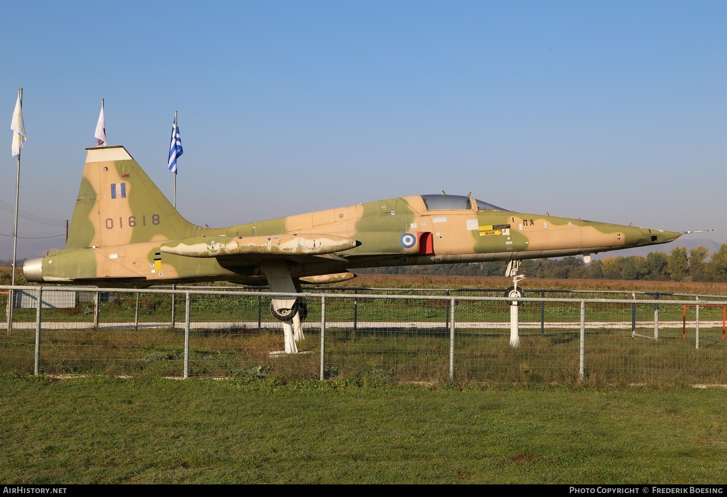 Aircraft Photo of 01618 | Northrop RF-5A Freedom Fighter | Greece - Air Force | AirHistory.net #707888