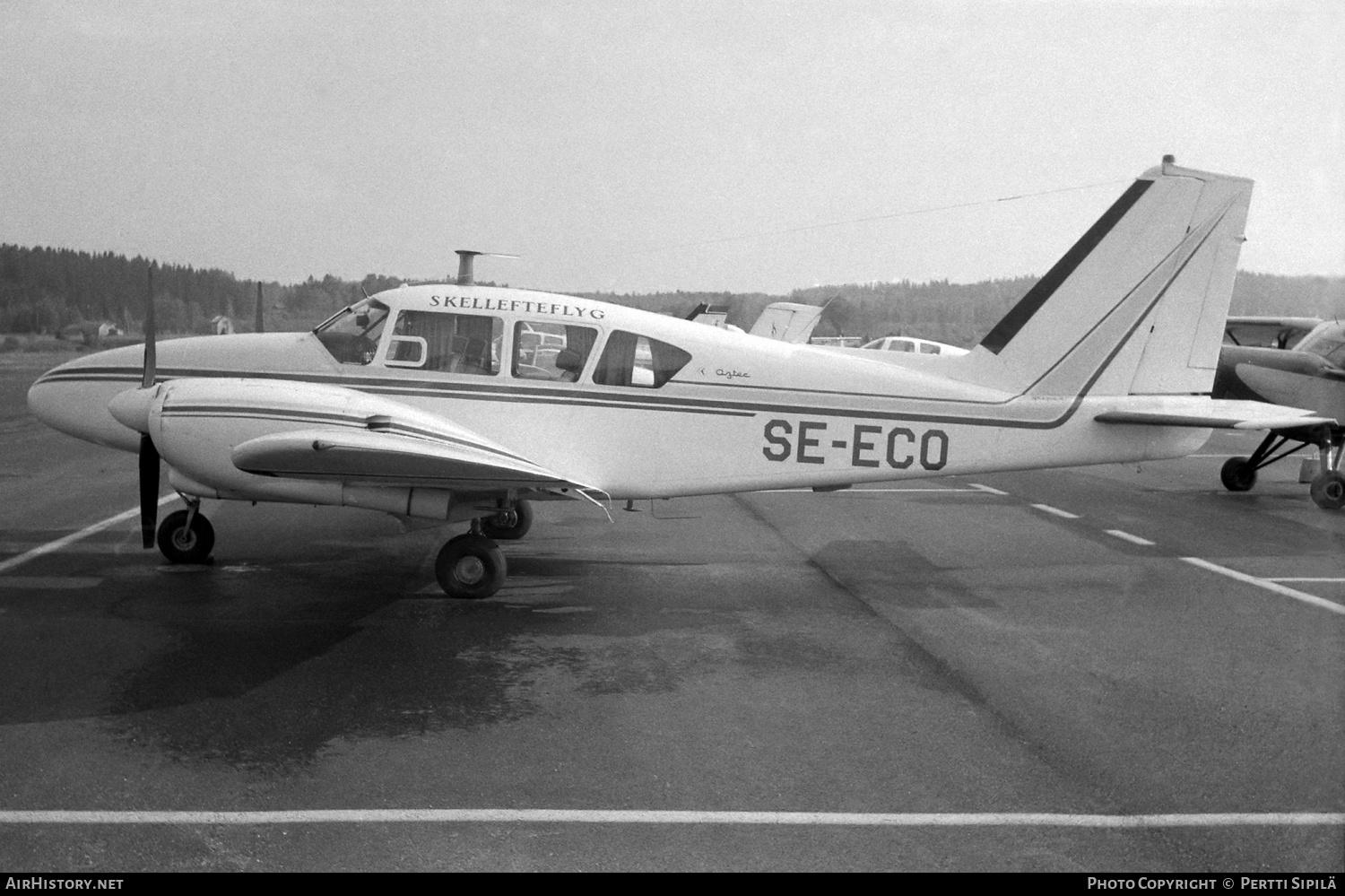 Aircraft Photo of SE-ECO | Piper PA-23-250 Aztec B | Skellefteflyg | AirHistory.net #707889