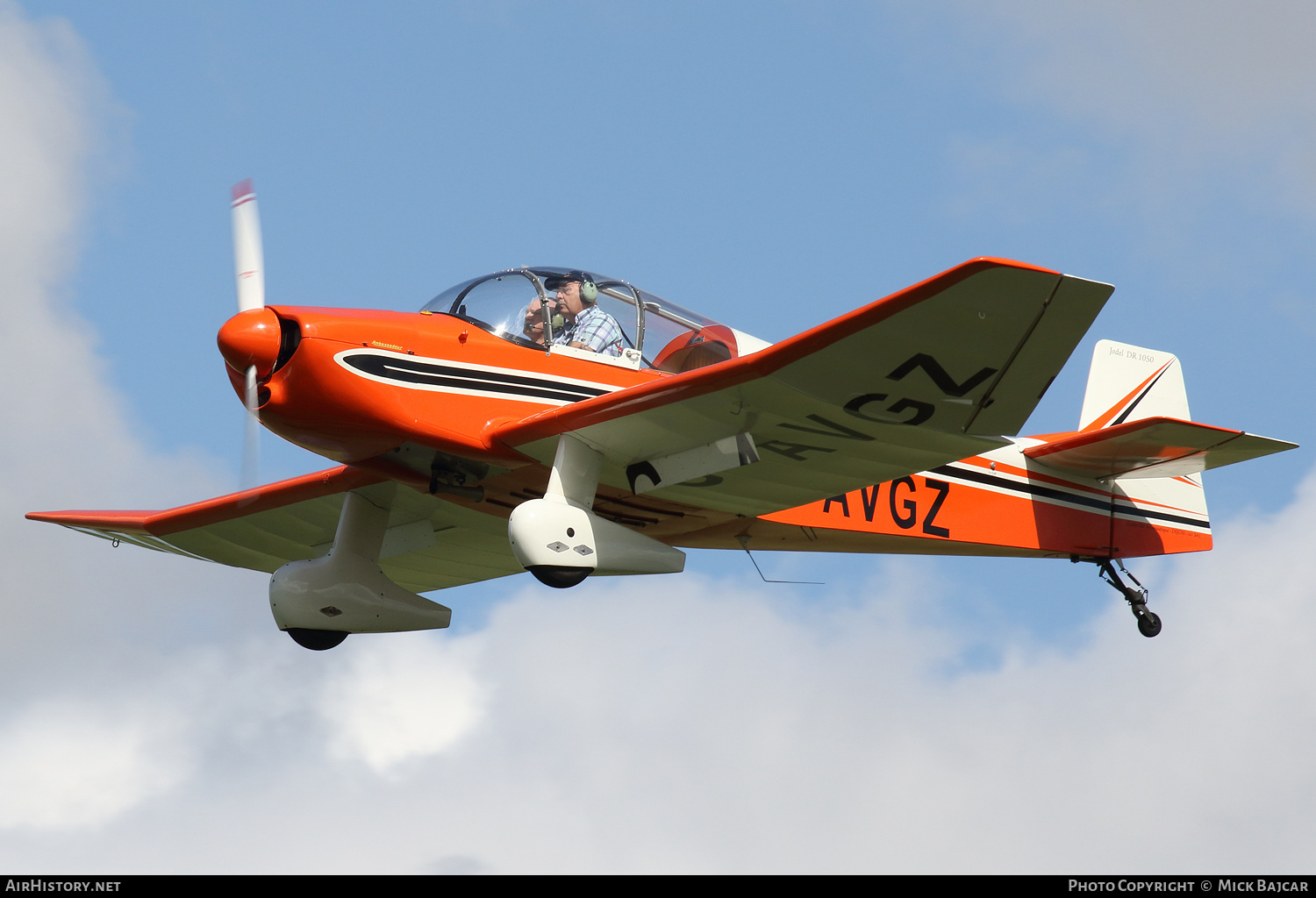 Aircraft Photo of G-AVGZ | Jodel DR-1050 Ambassadeur | AirHistory.net #707901
