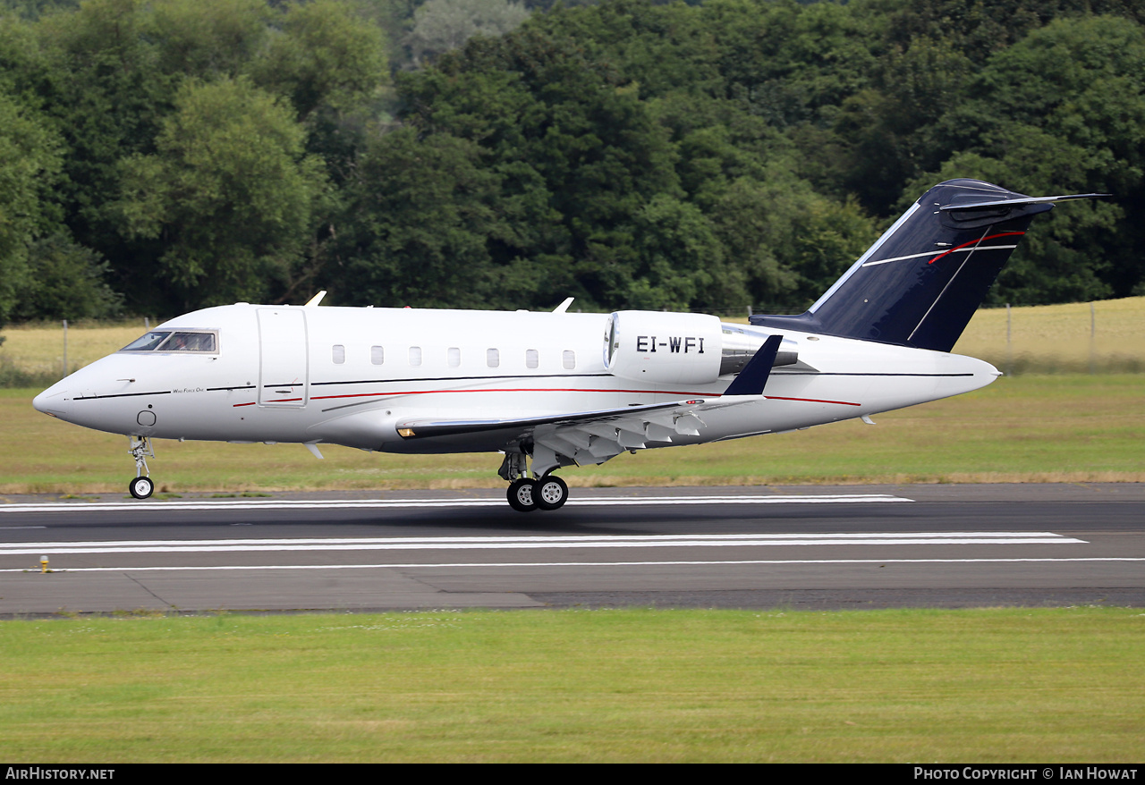 Aircraft Photo of EI-WFI | Bombardier Challenger 605 (CL-600-2B16) | AirHistory.net #707919