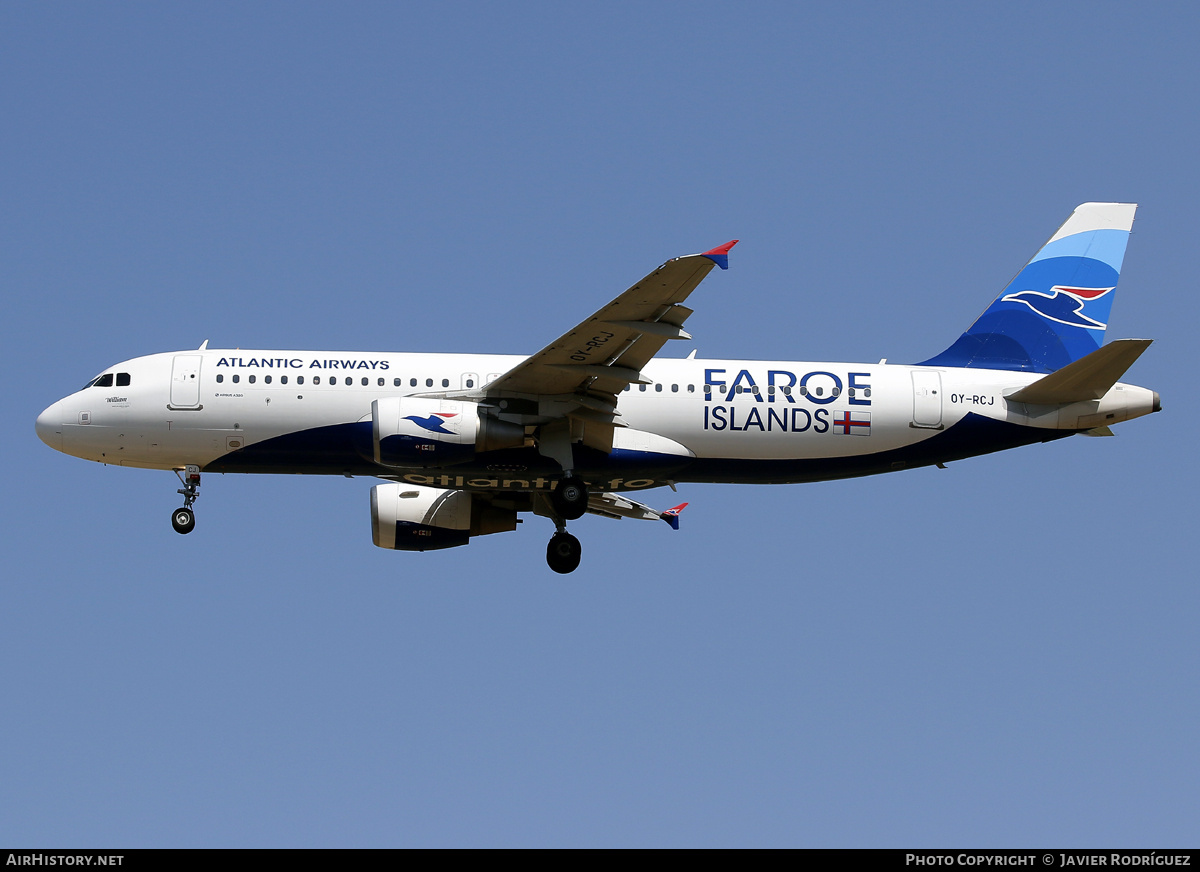 Aircraft Photo of OY-RCJ | Airbus A320-214 | Atlantic Airways | AirHistory.net #707947