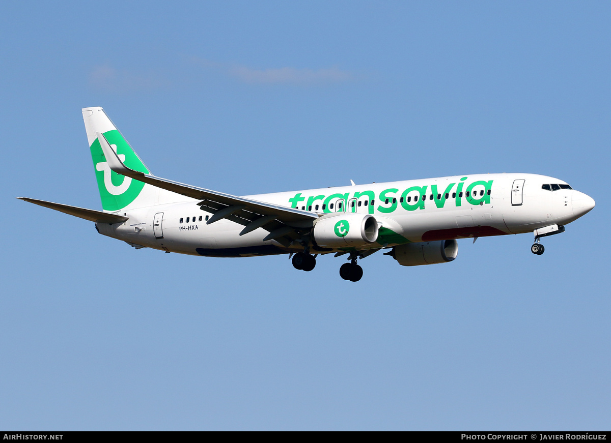 Aircraft Photo of PH-HXA | Boeing 737-8K2 | Transavia | AirHistory.net #707962