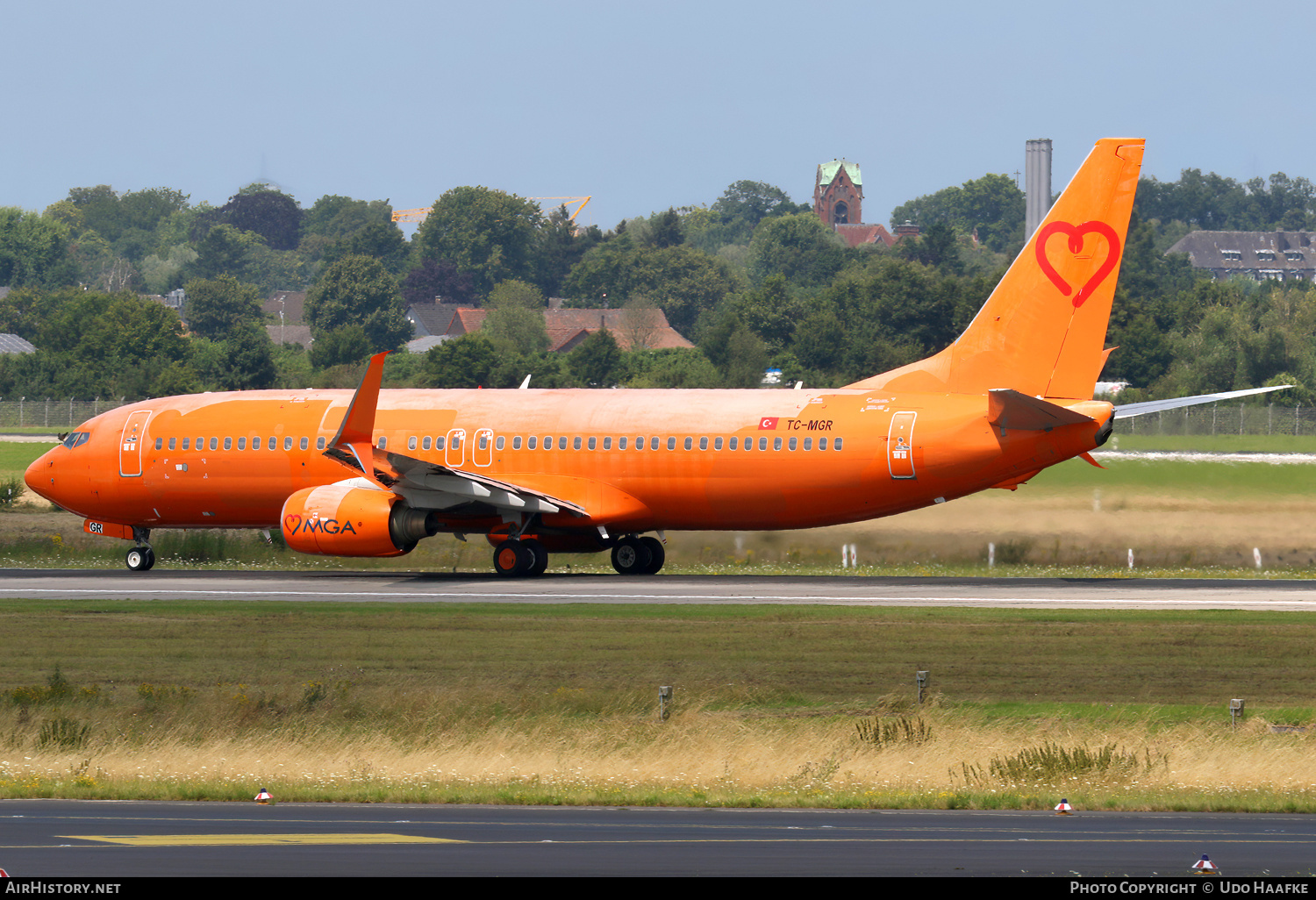 Aircraft Photo of TC-MGR | Boeing 737-85F | MGA - Mavi Gok Aviation | AirHistory.net #707973